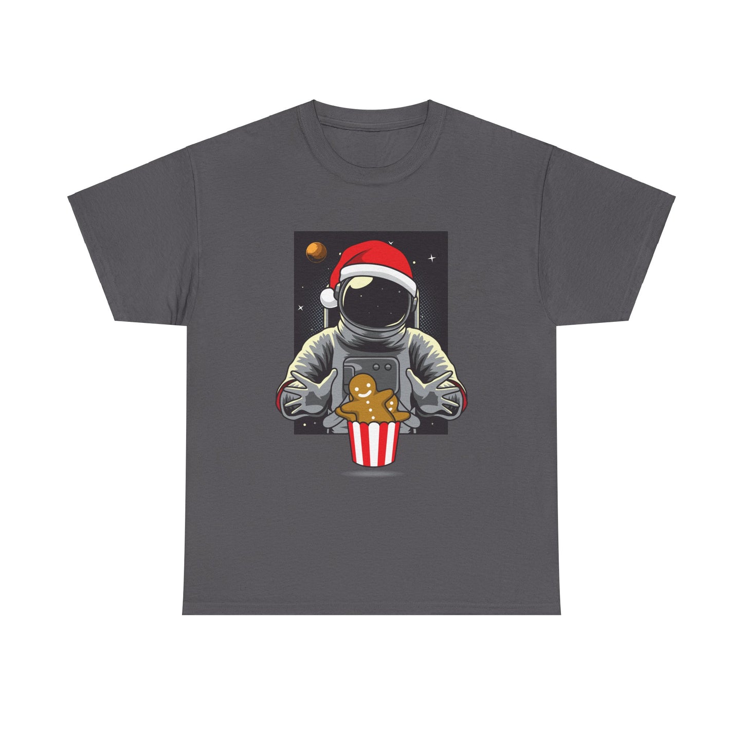 My Christmas Cookies in Space Unisex Heavy Cotton Tee