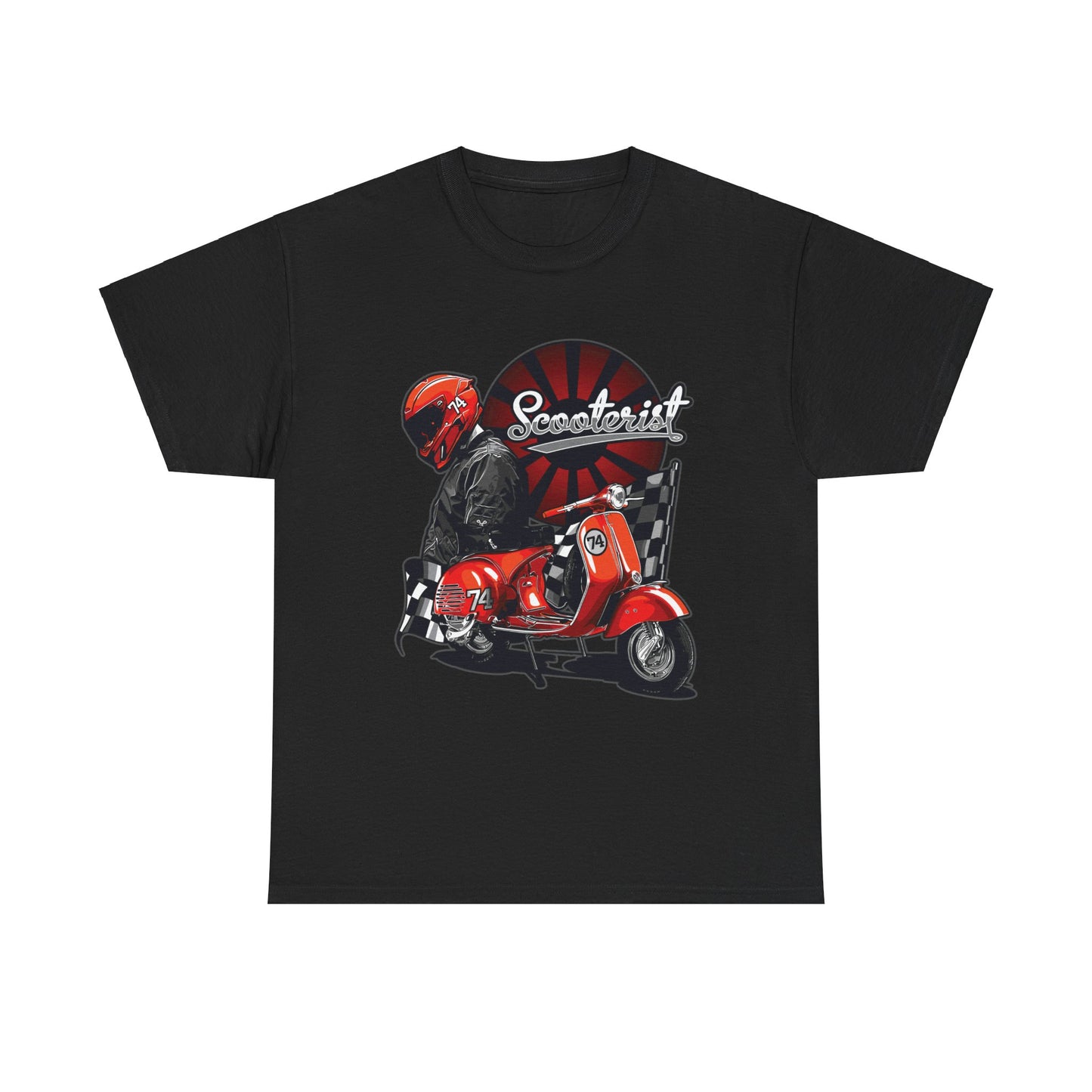 Scooterist Unisex Heavy Cotton Tee