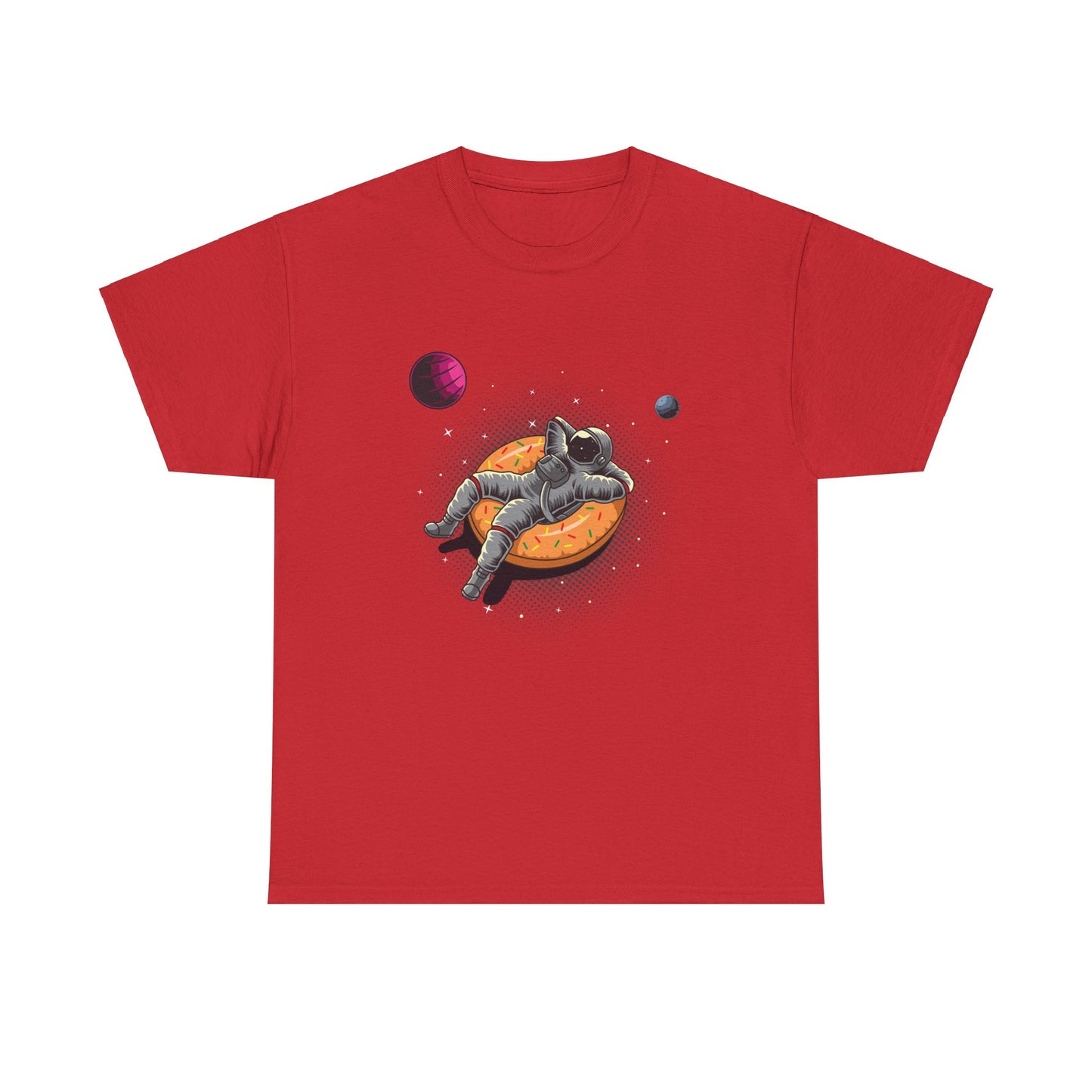 Floatin' Again in Space Unisex Heavy Cotton Tee