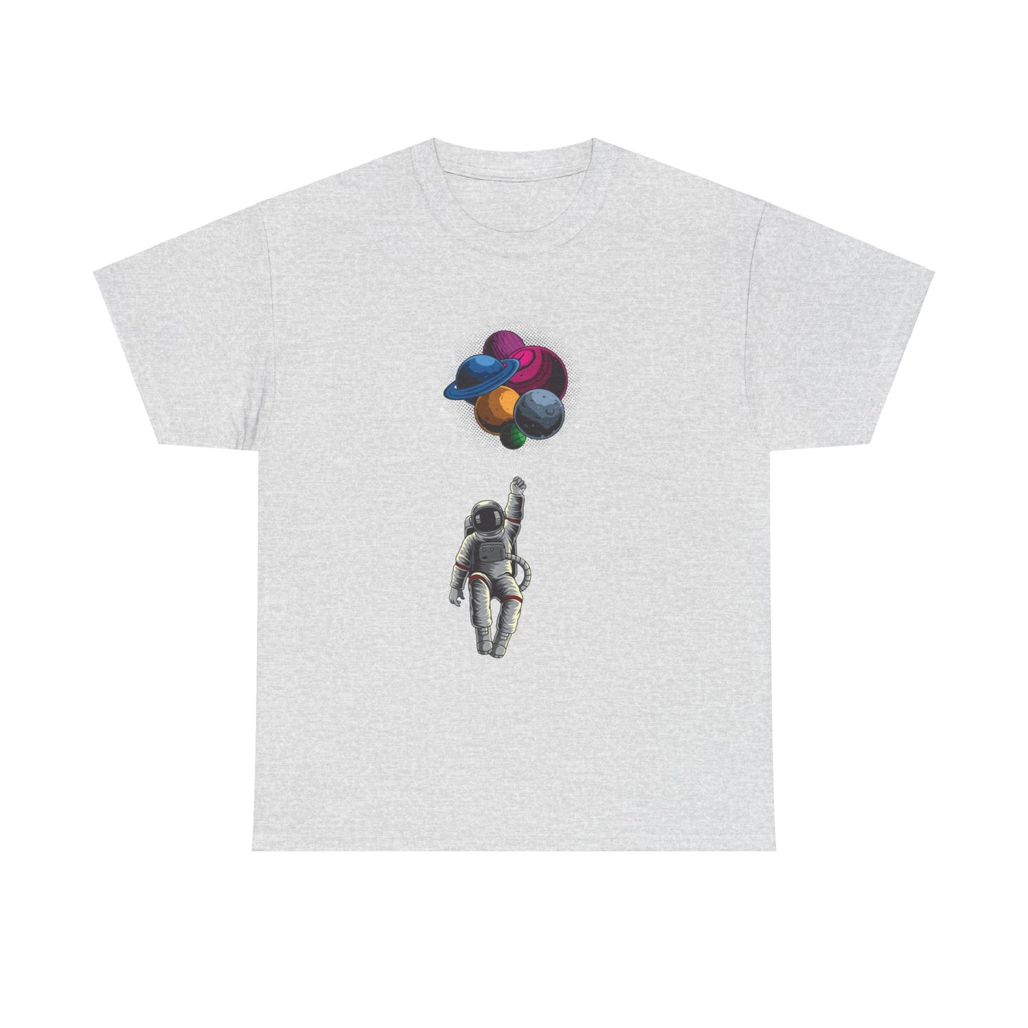 Balloonin' in Space Unisex Heavy Cotton Tee