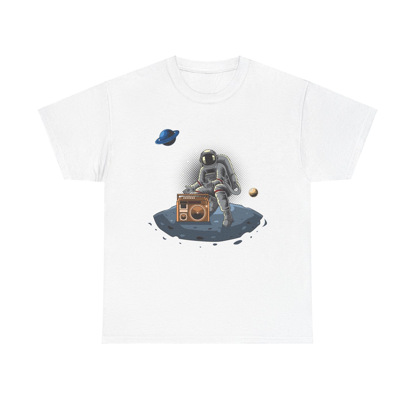 Music in Space Unisex Heavy Cotton Tee