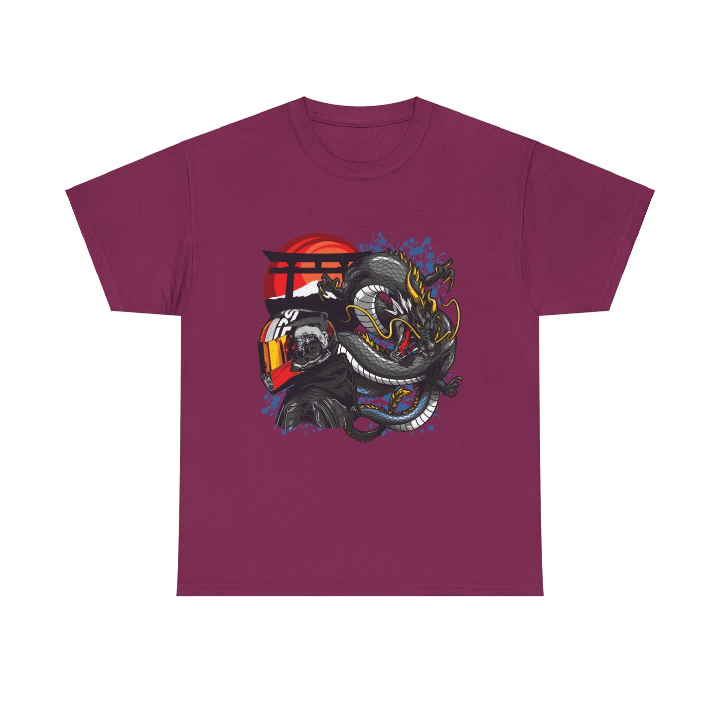 Dragon X Rider Unisex Heavy Cotton Tee