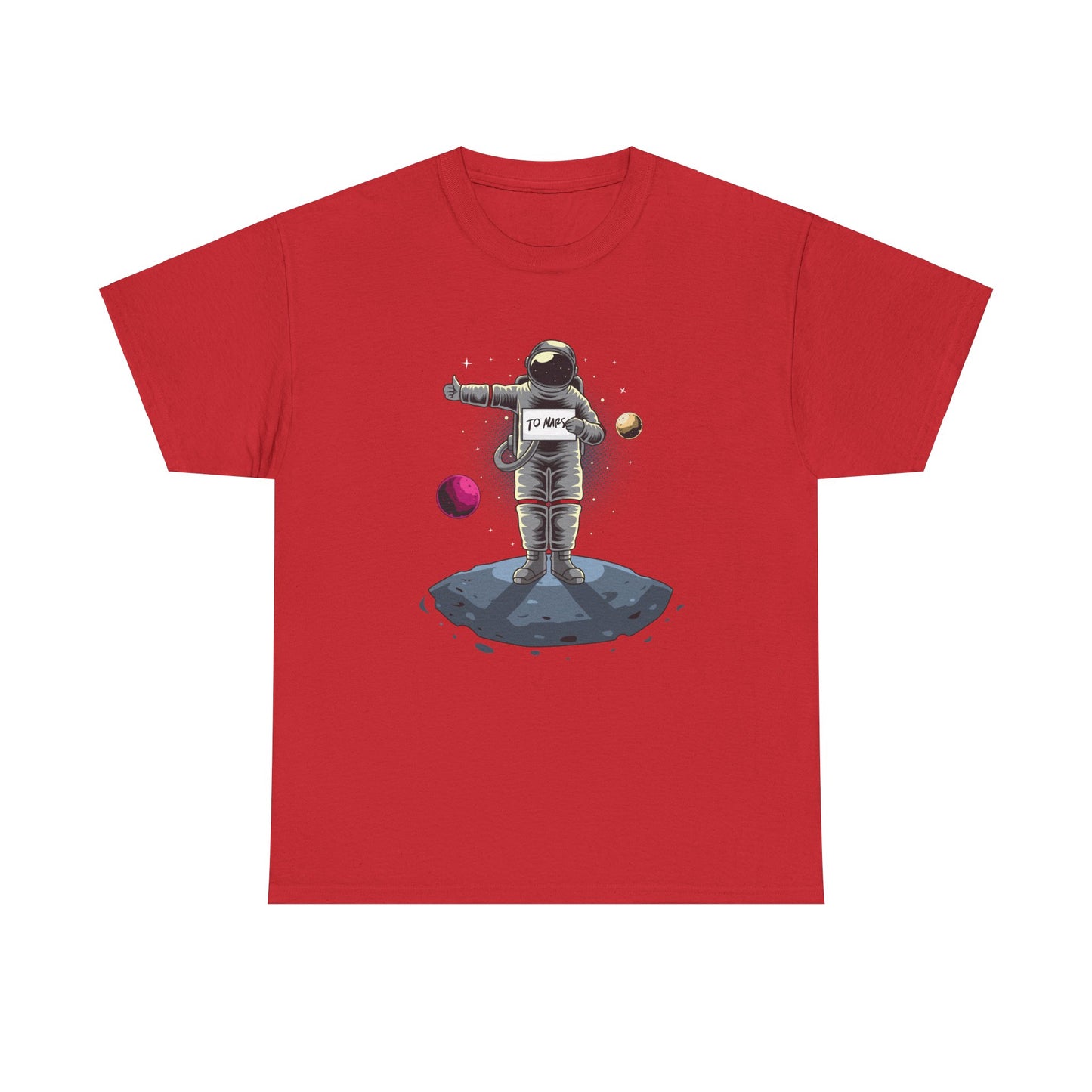 To Mars Please Unisex Heavy Cotton Tee