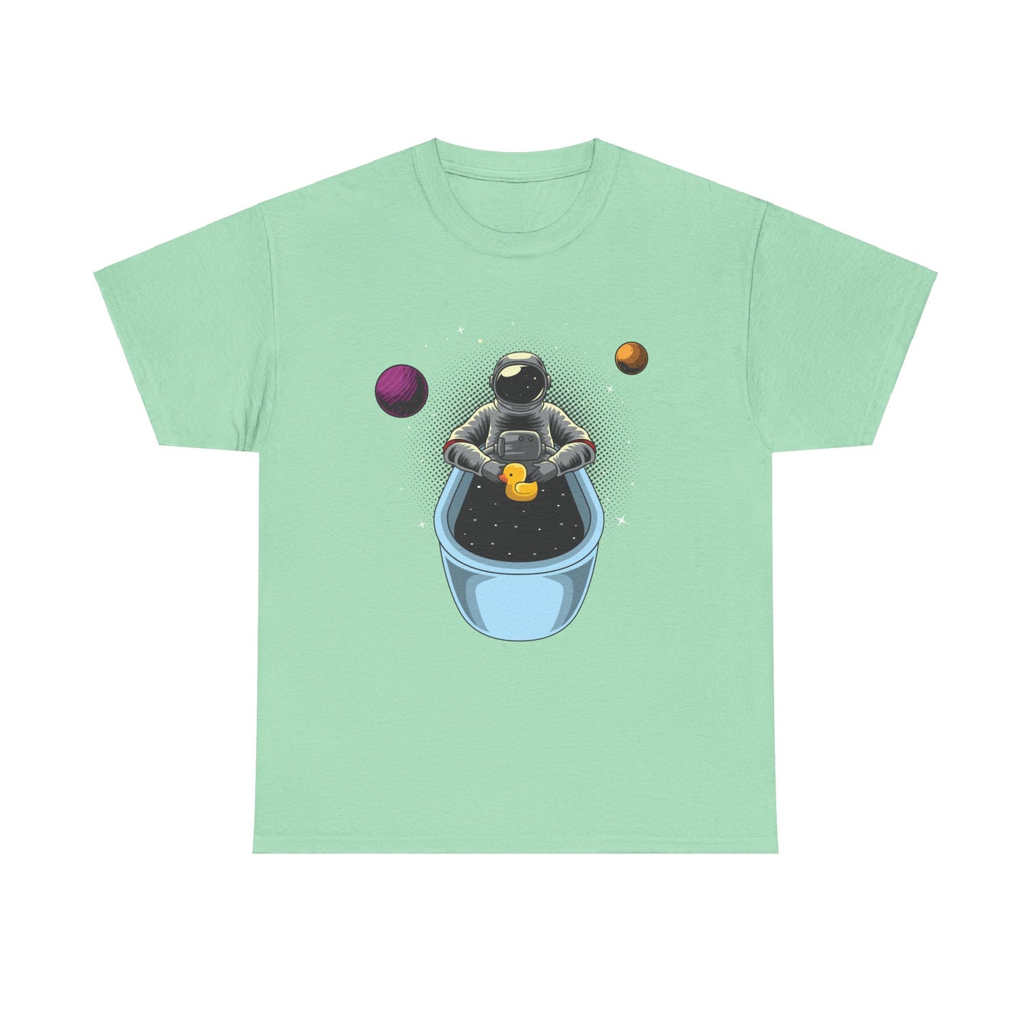 Bathin' Astronaut Unisex Heavy Cotton Tee