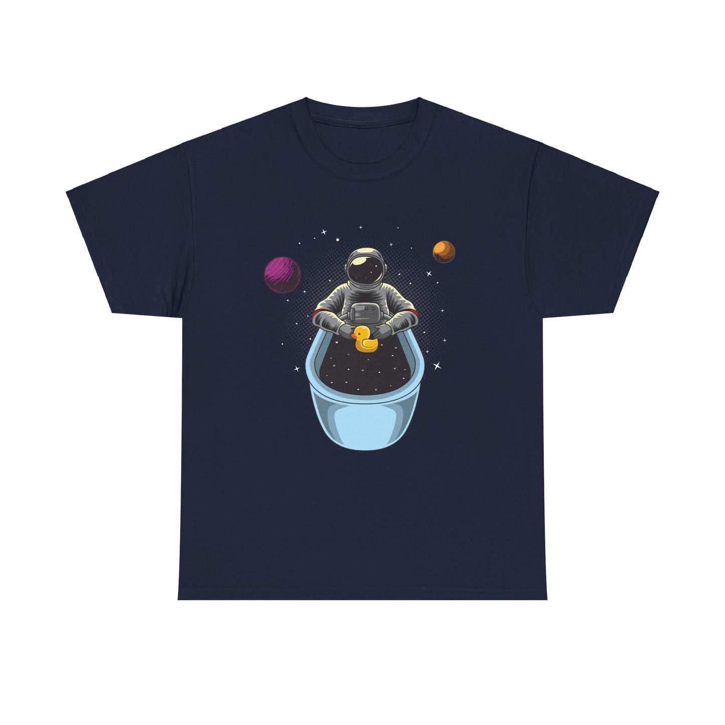 Bathin' Astronaut Unisex Heavy Cotton Tee