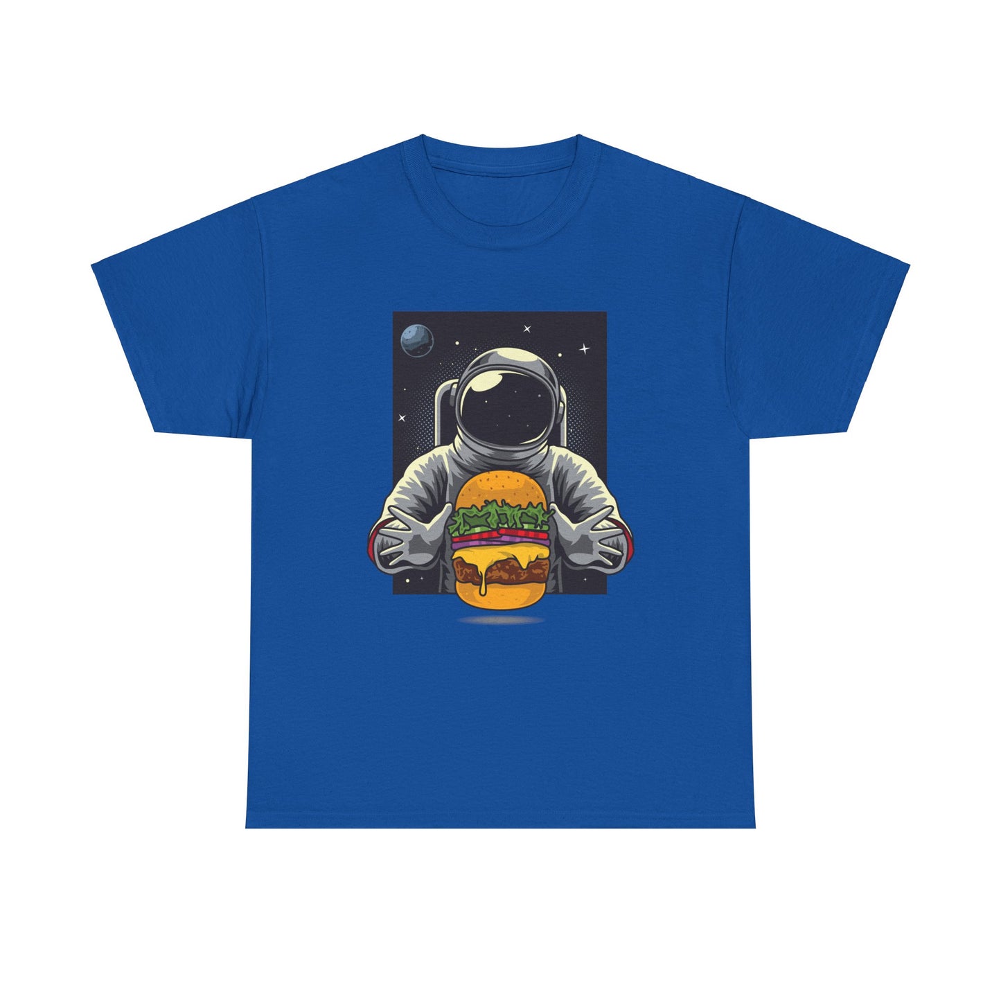 Hamburger in My Space Unisex Heavy Cotton Tee