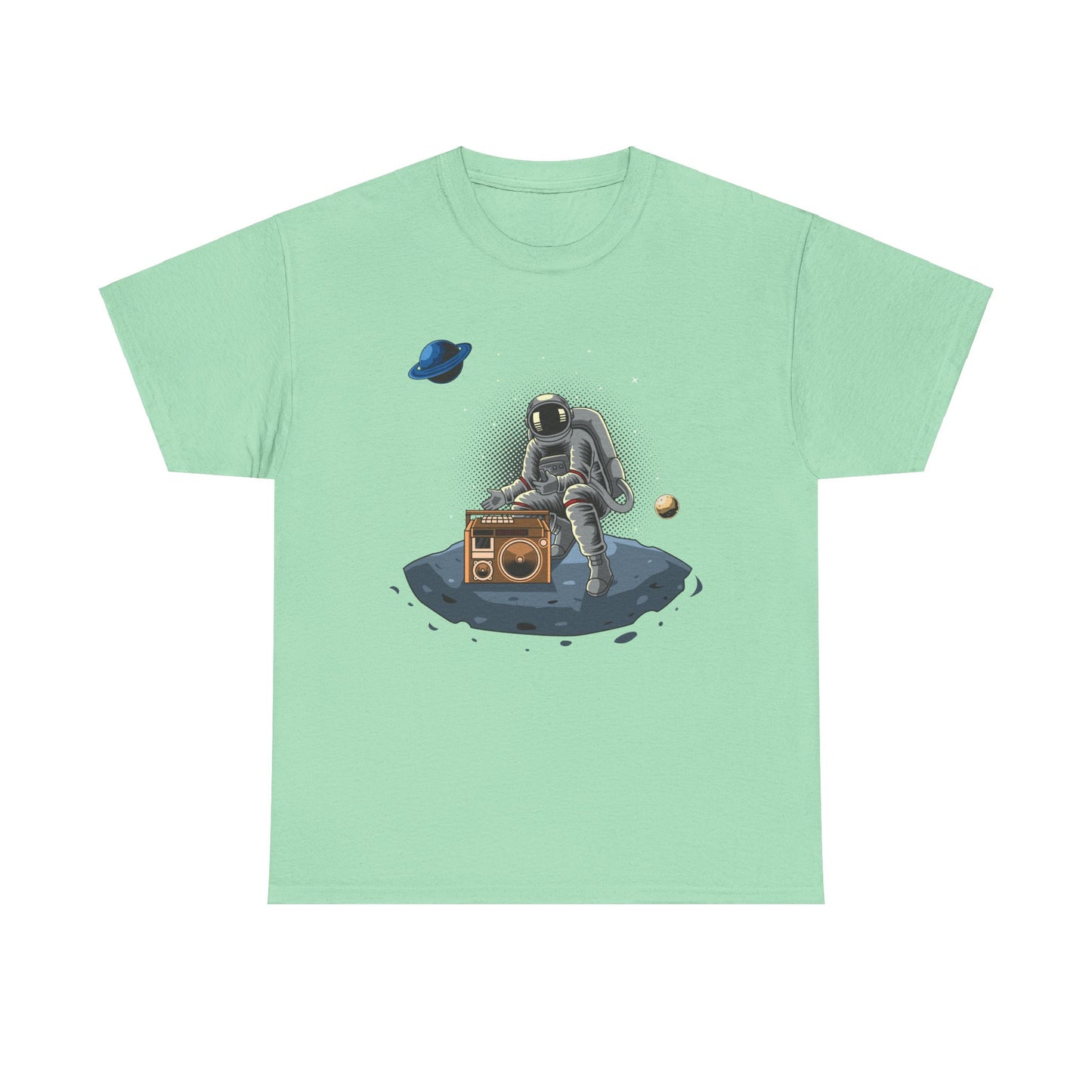 Music in Space Unisex Heavy Cotton Tee