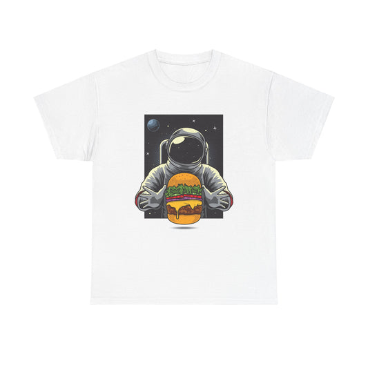 Hamburger in My Space Unisex Heavy Cotton Tee