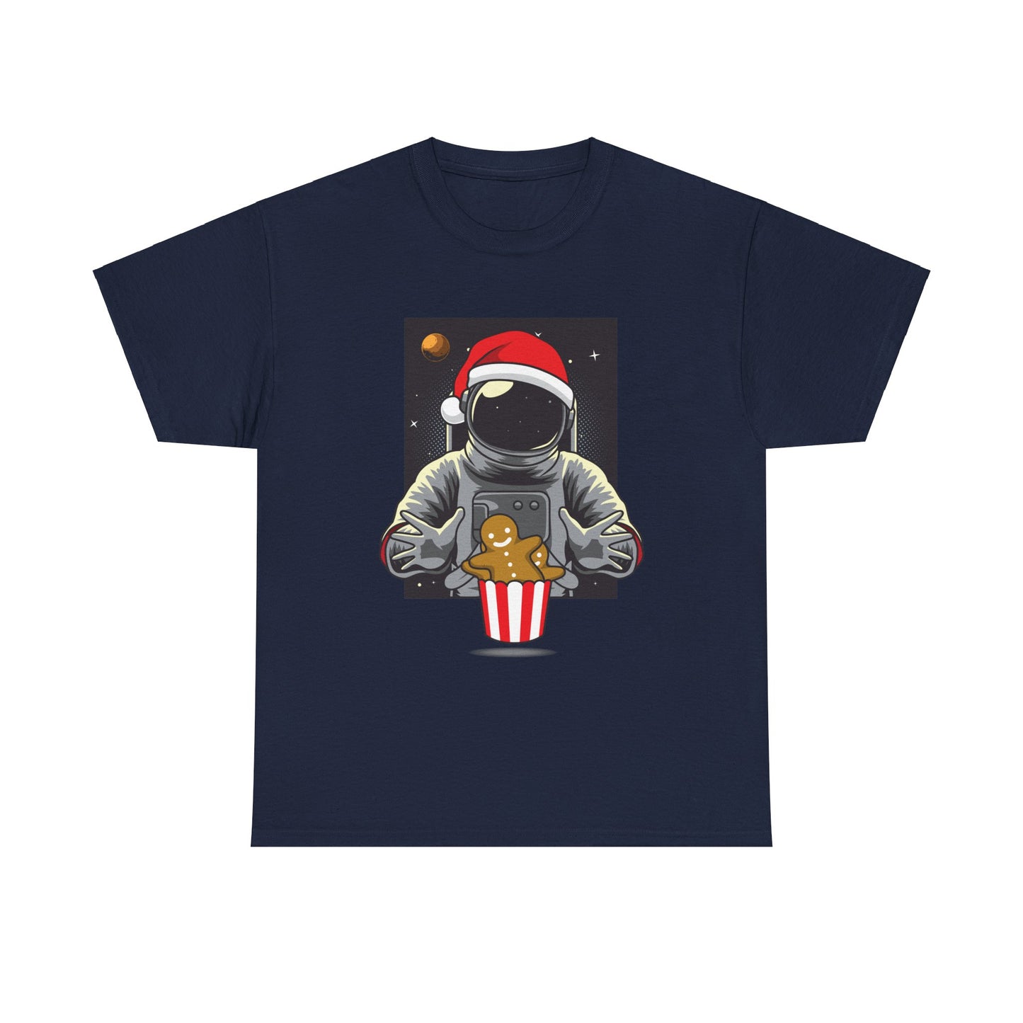 My Christmas Cookies in Space Unisex Heavy Cotton Tee