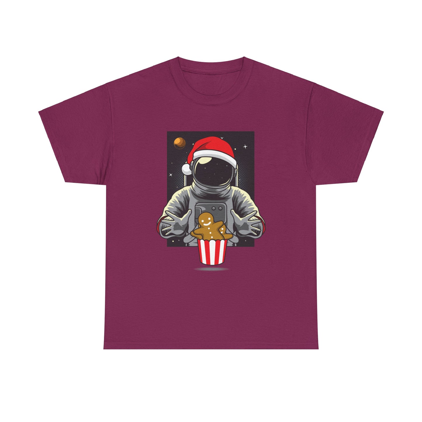 My Christmas Cookies in Space Unisex Heavy Cotton Tee