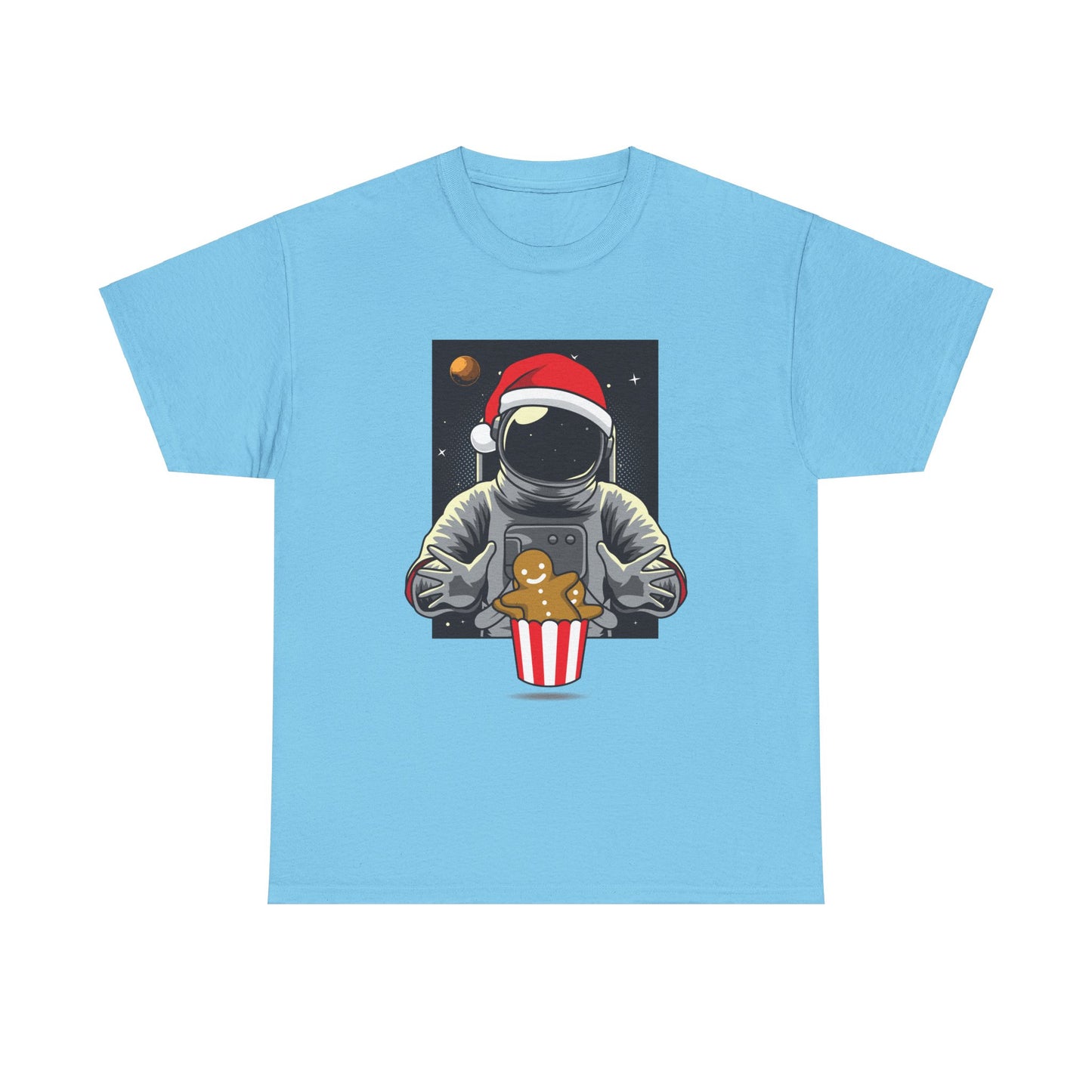 My Christmas Cookies in Space Unisex Heavy Cotton Tee