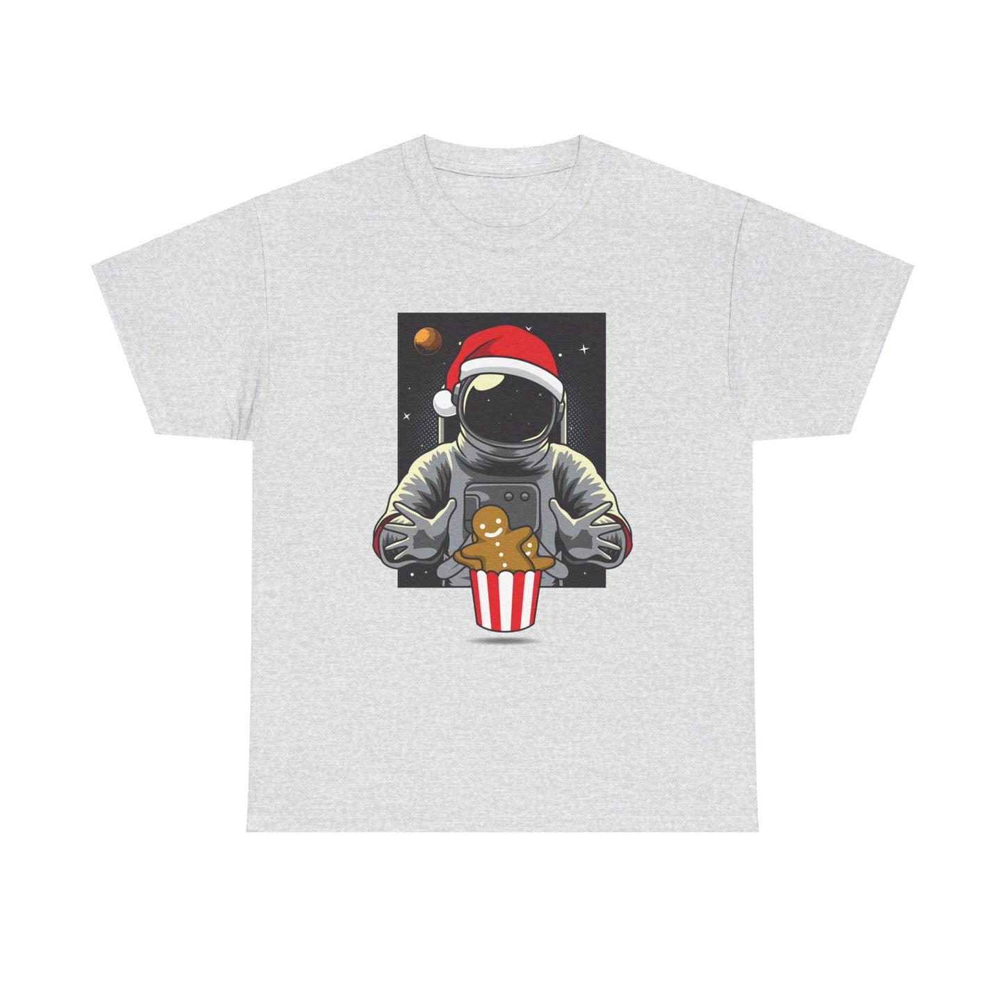 My Christmas Cookies in Space Unisex Heavy Cotton Tee