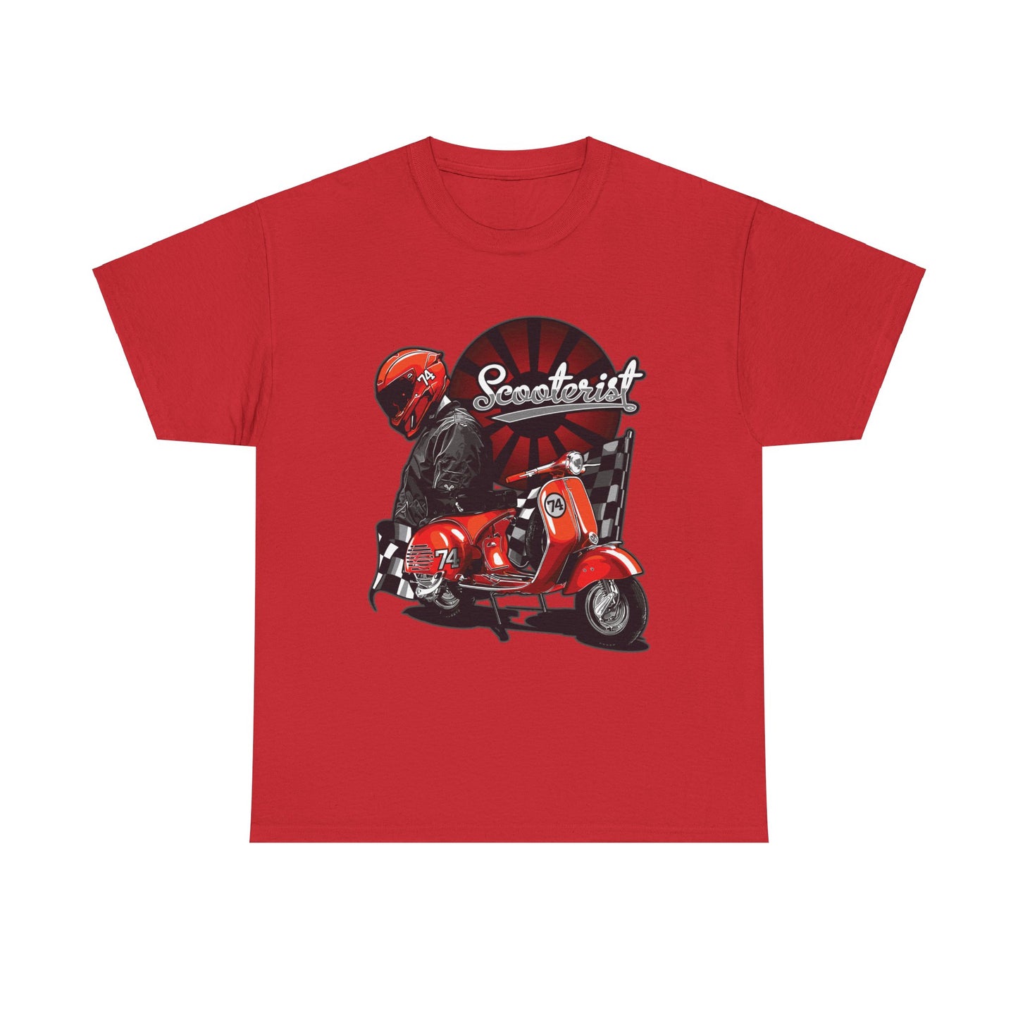 Scooterist Unisex Heavy Cotton Tee