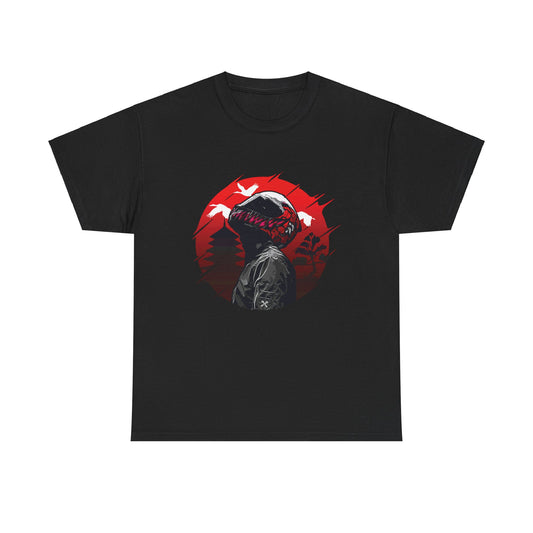 Japanese Biker Unisex Heavy Cotton Tee