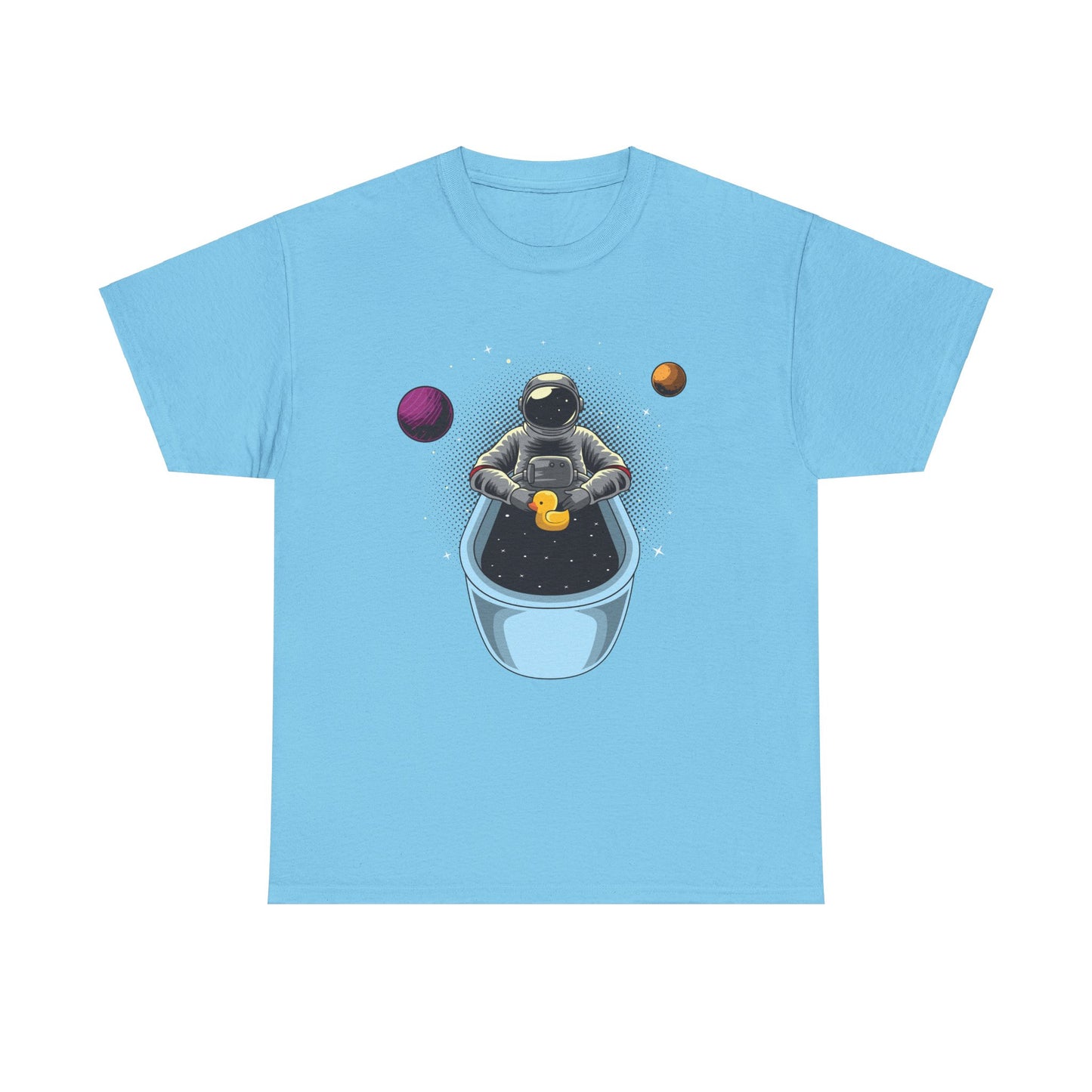 Bathin' Astronaut Unisex Heavy Cotton Tee