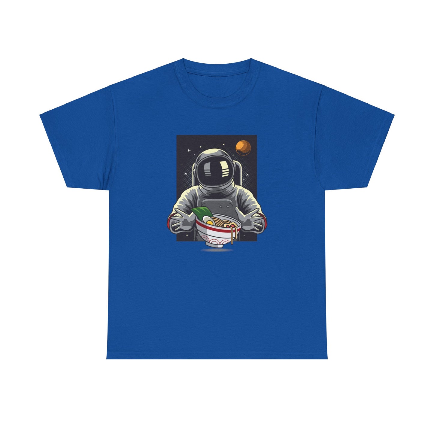 Astronaut X Ramen in Space Unisex Heavy Cotton Tee