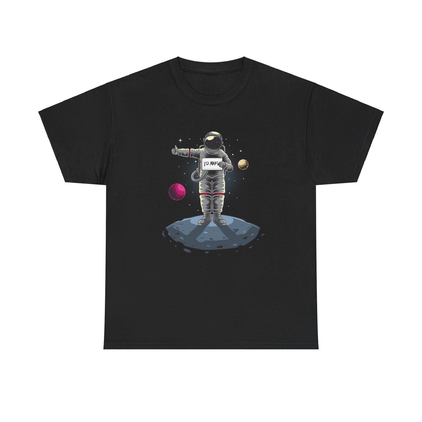 To Mars Please Unisex Heavy Cotton Tee