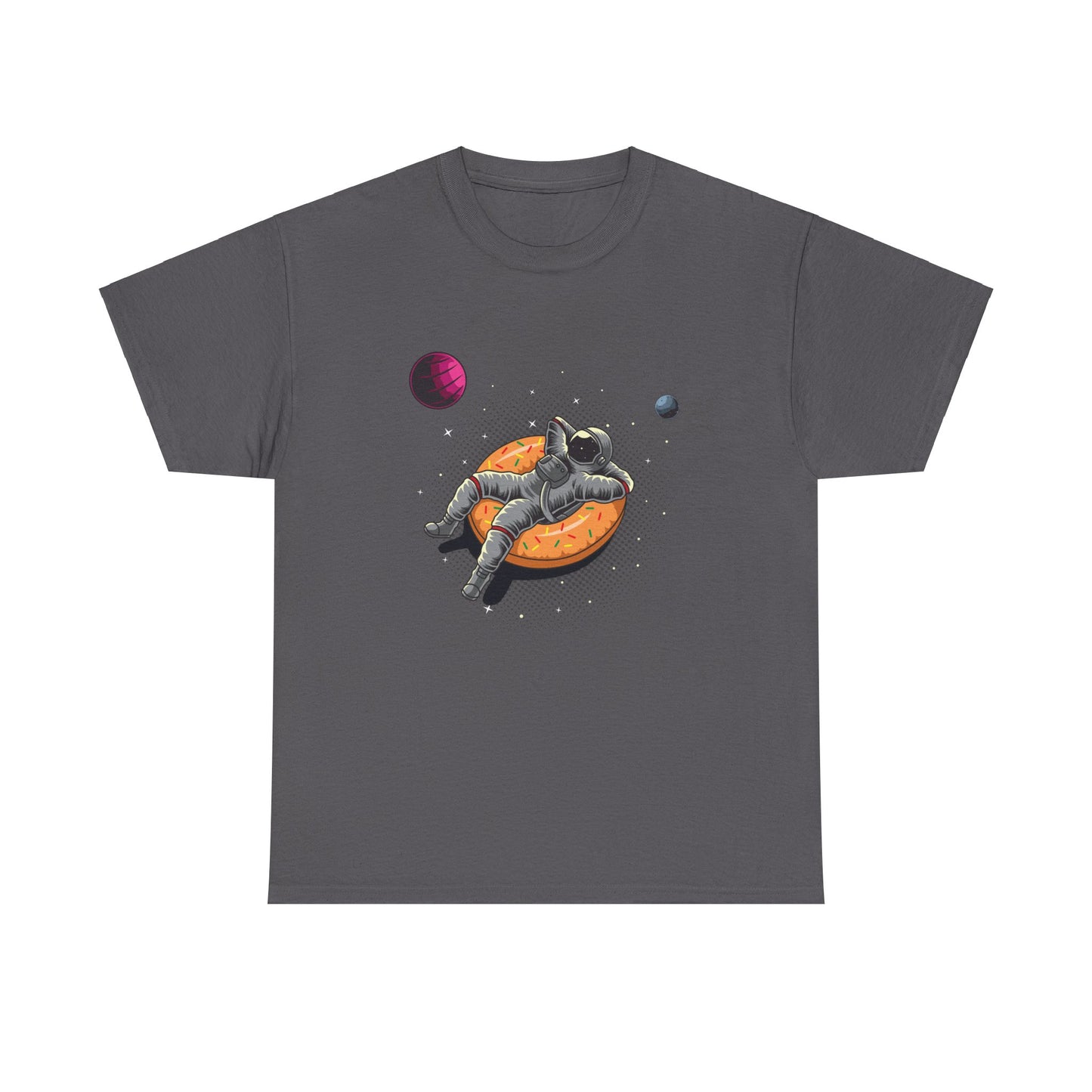 Floatin' Again in Space Unisex Heavy Cotton Tee