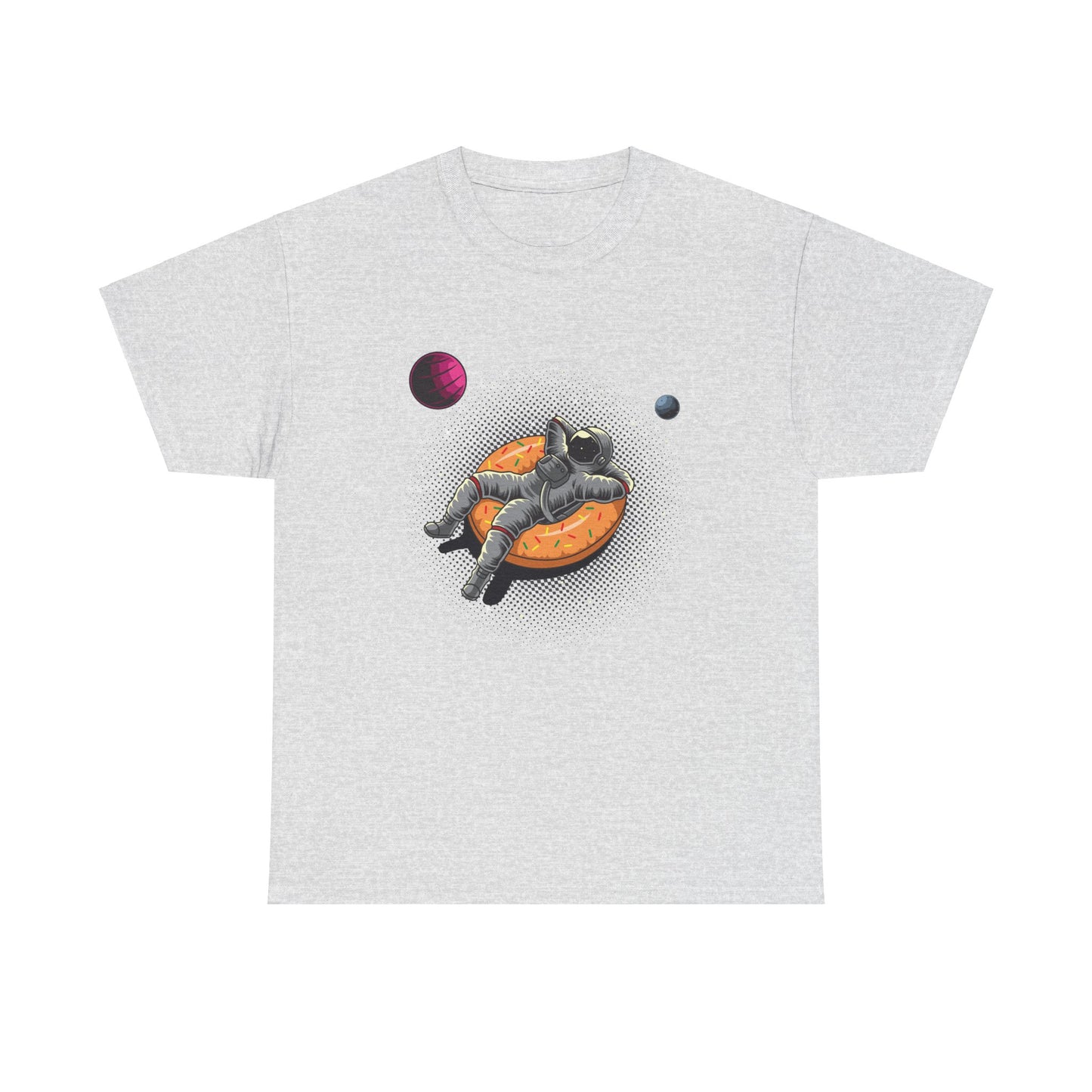 Floatin' Again in Space Unisex Heavy Cotton Tee