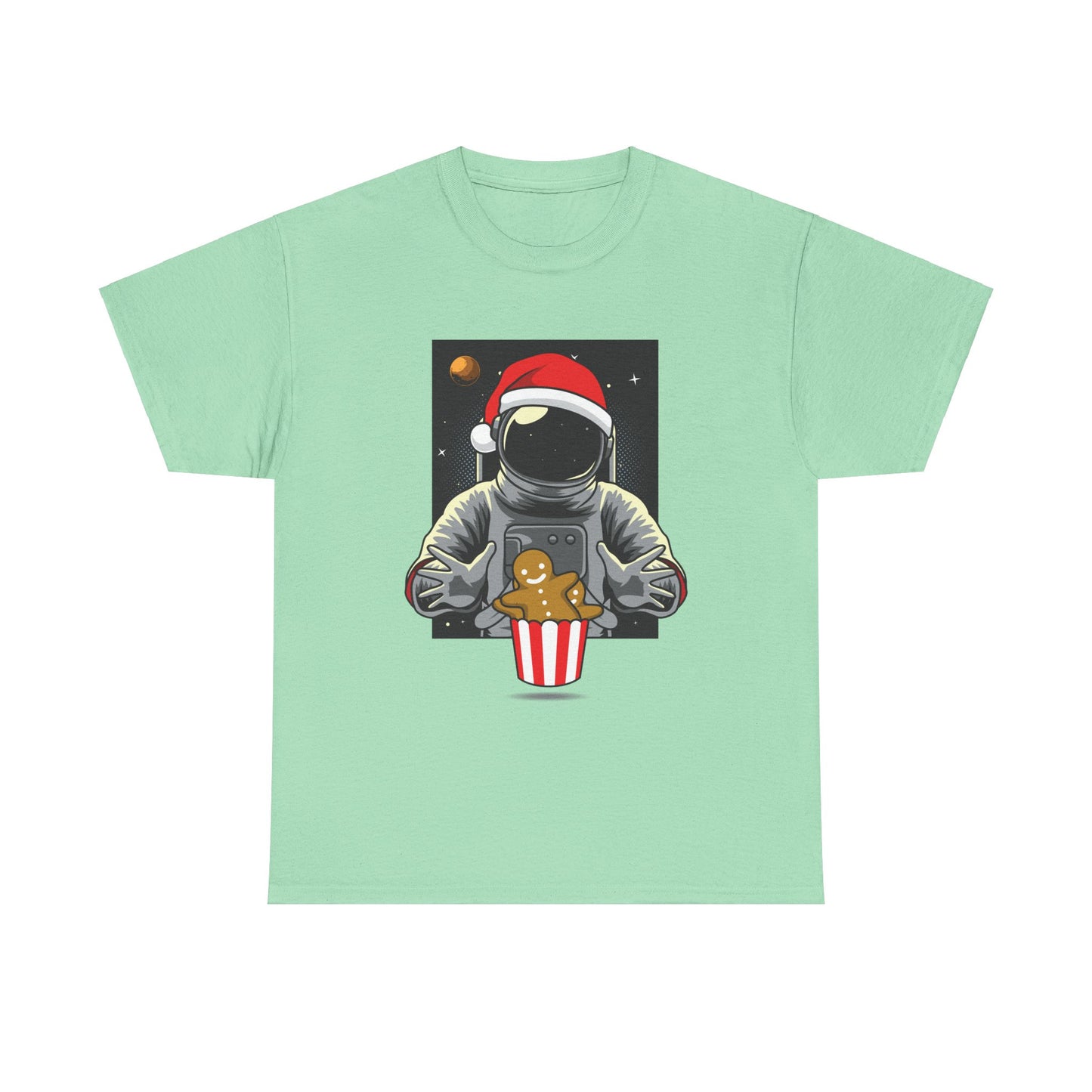 My Christmas Cookies in Space Unisex Heavy Cotton Tee