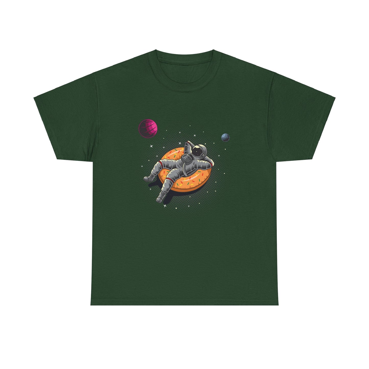 Floatin' Again in Space Unisex Heavy Cotton Tee