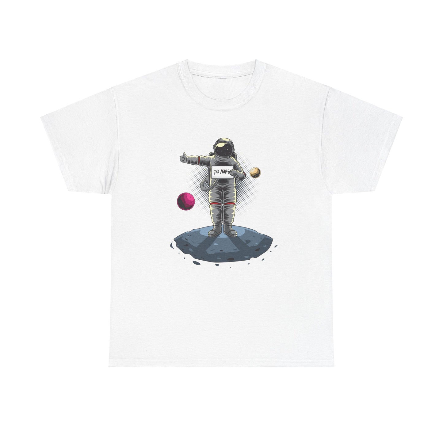 To Mars Please Unisex Heavy Cotton Tee