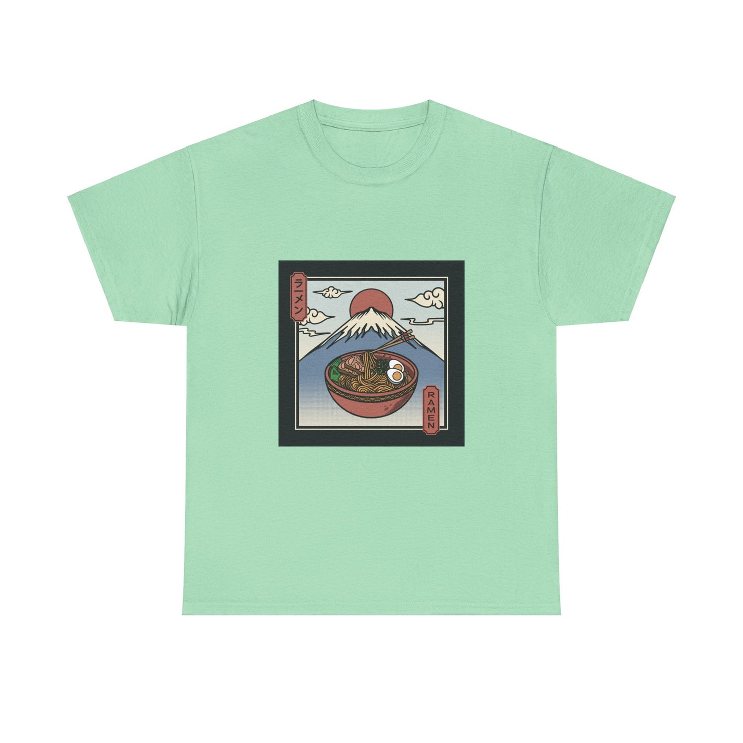 Fuji X My Ramen Bowl Unisex Heavy Cotton Tee