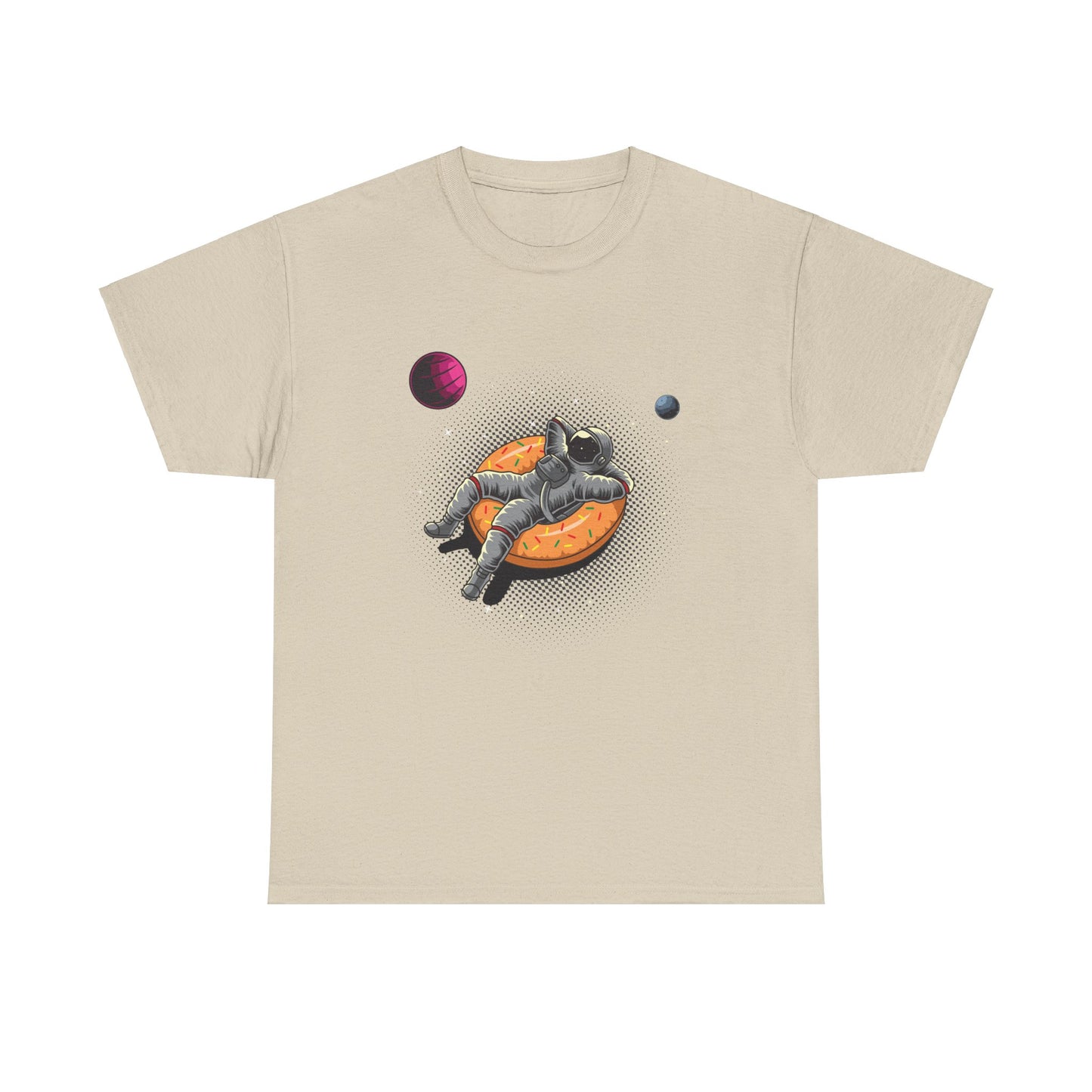 Floatin' Again in Space Unisex Heavy Cotton Tee