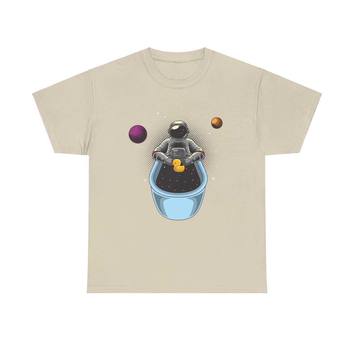 Bathin' Astronaut Unisex Heavy Cotton Tee