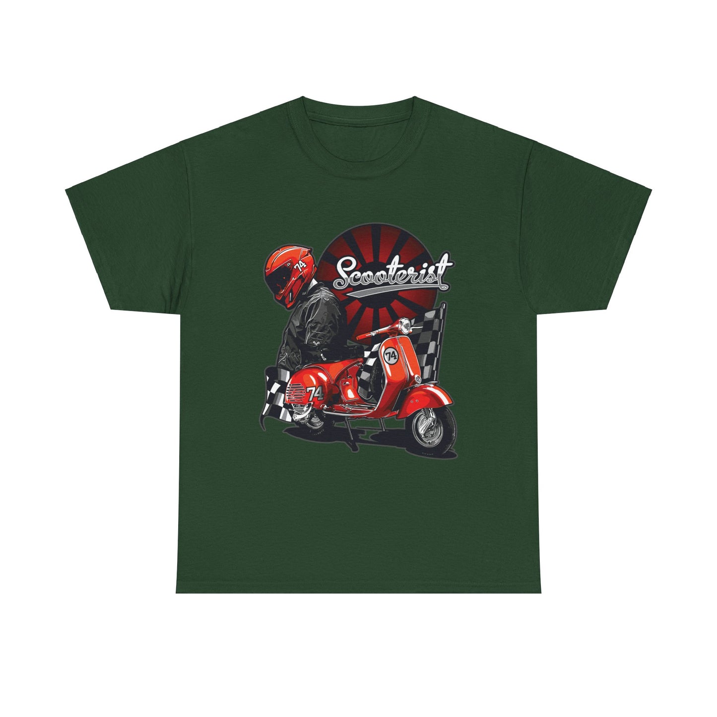 Scooterist Unisex Heavy Cotton Tee