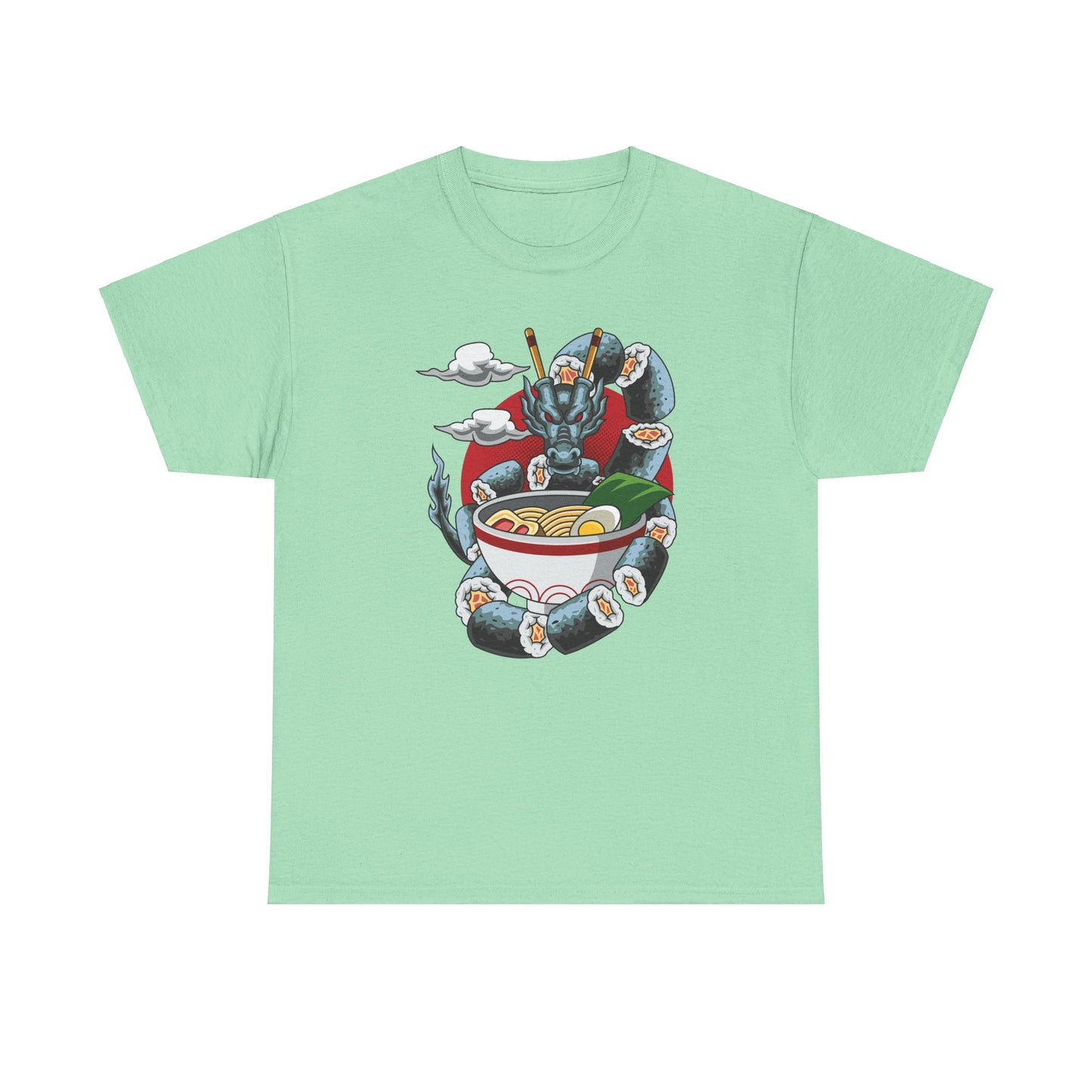 Sushi X Dragon Unisex Heavy Cotton Tee