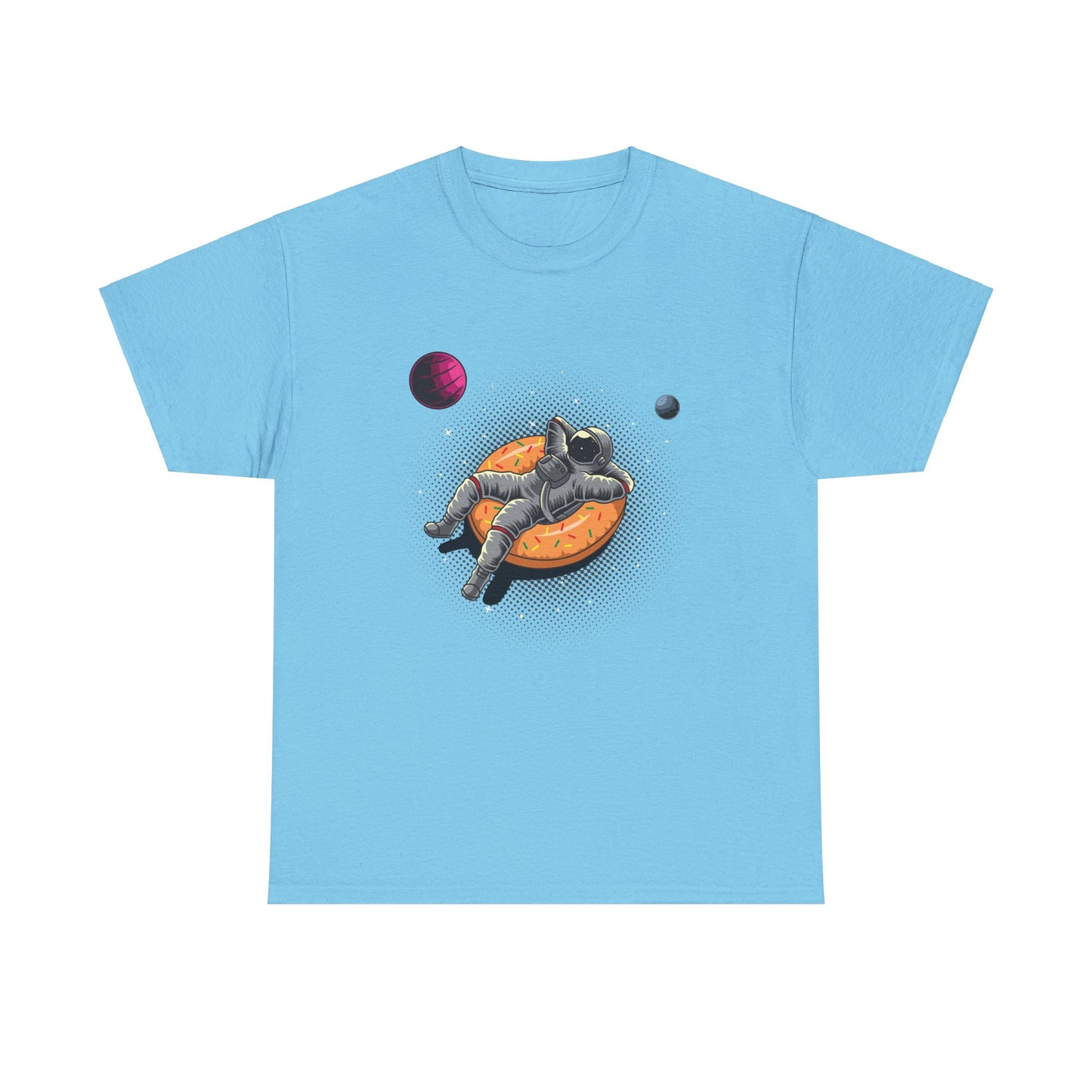 Floatin' Again in Space Unisex Heavy Cotton Tee