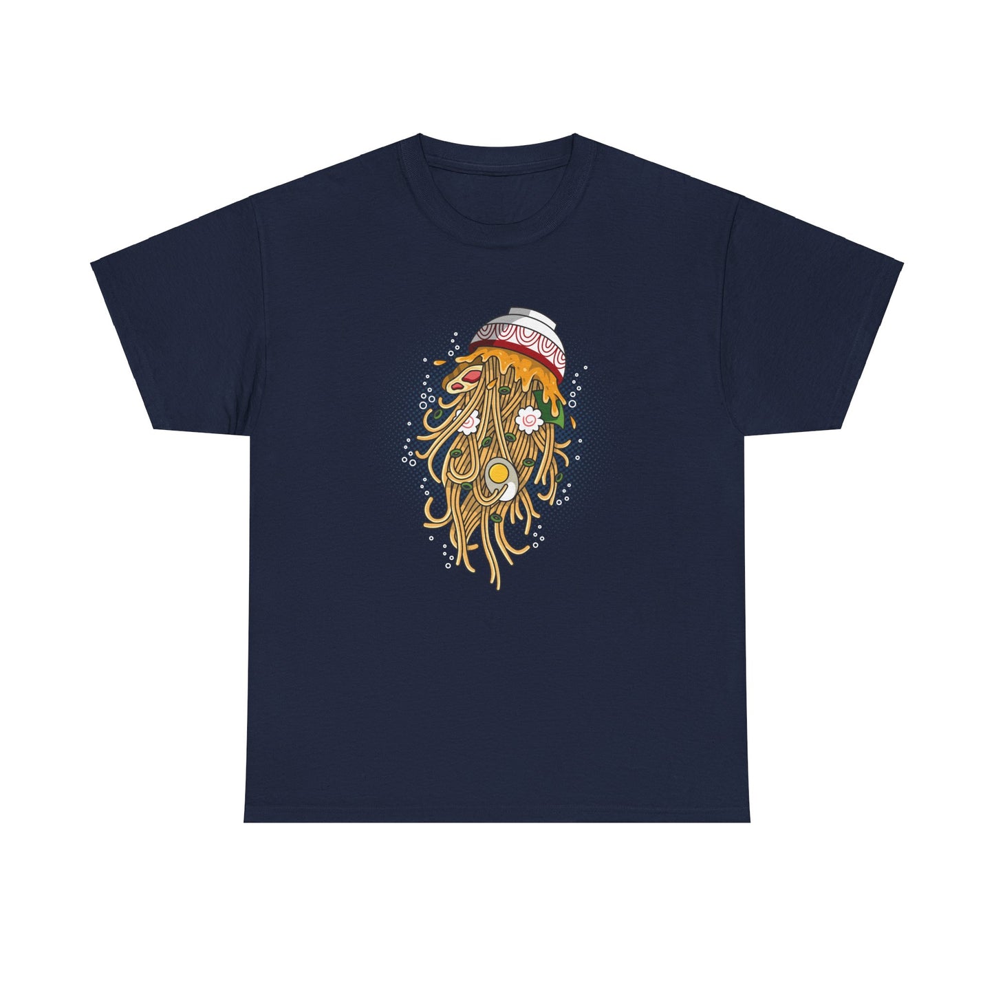 Falling Ramen Bowl Unisex Heavy Cotton Tee