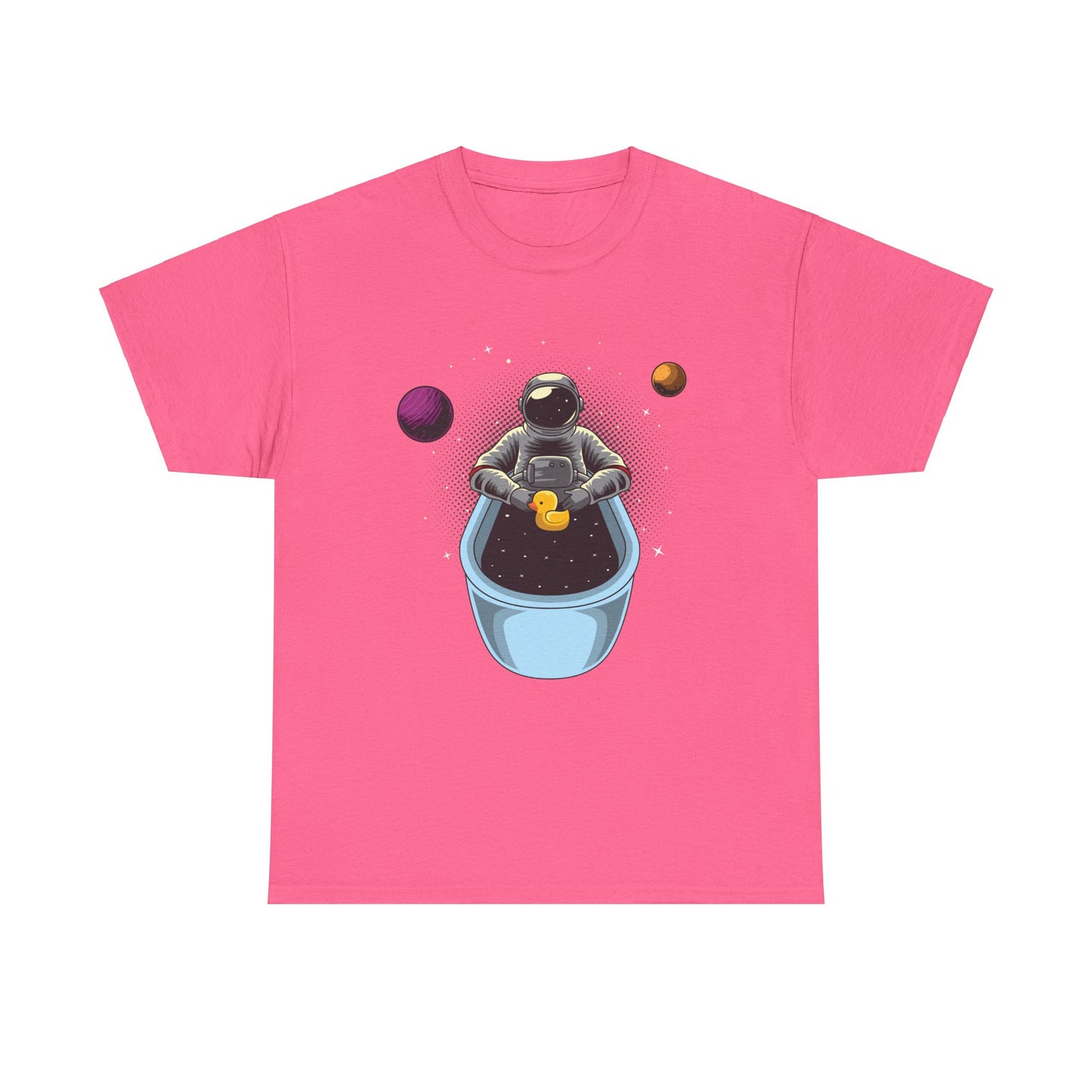 Bathin' Astronaut Unisex Heavy Cotton Tee