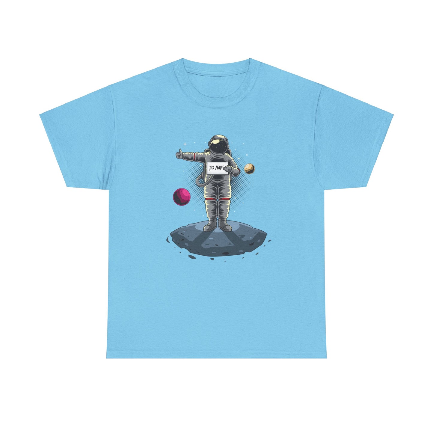 To Mars Please Unisex Heavy Cotton Tee