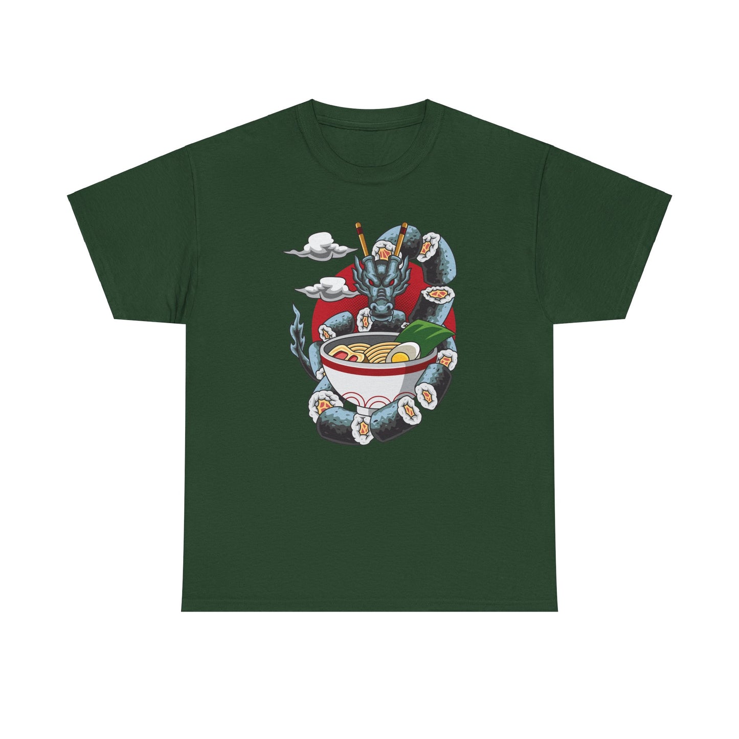 Sushi X Dragon Unisex Heavy Cotton Tee