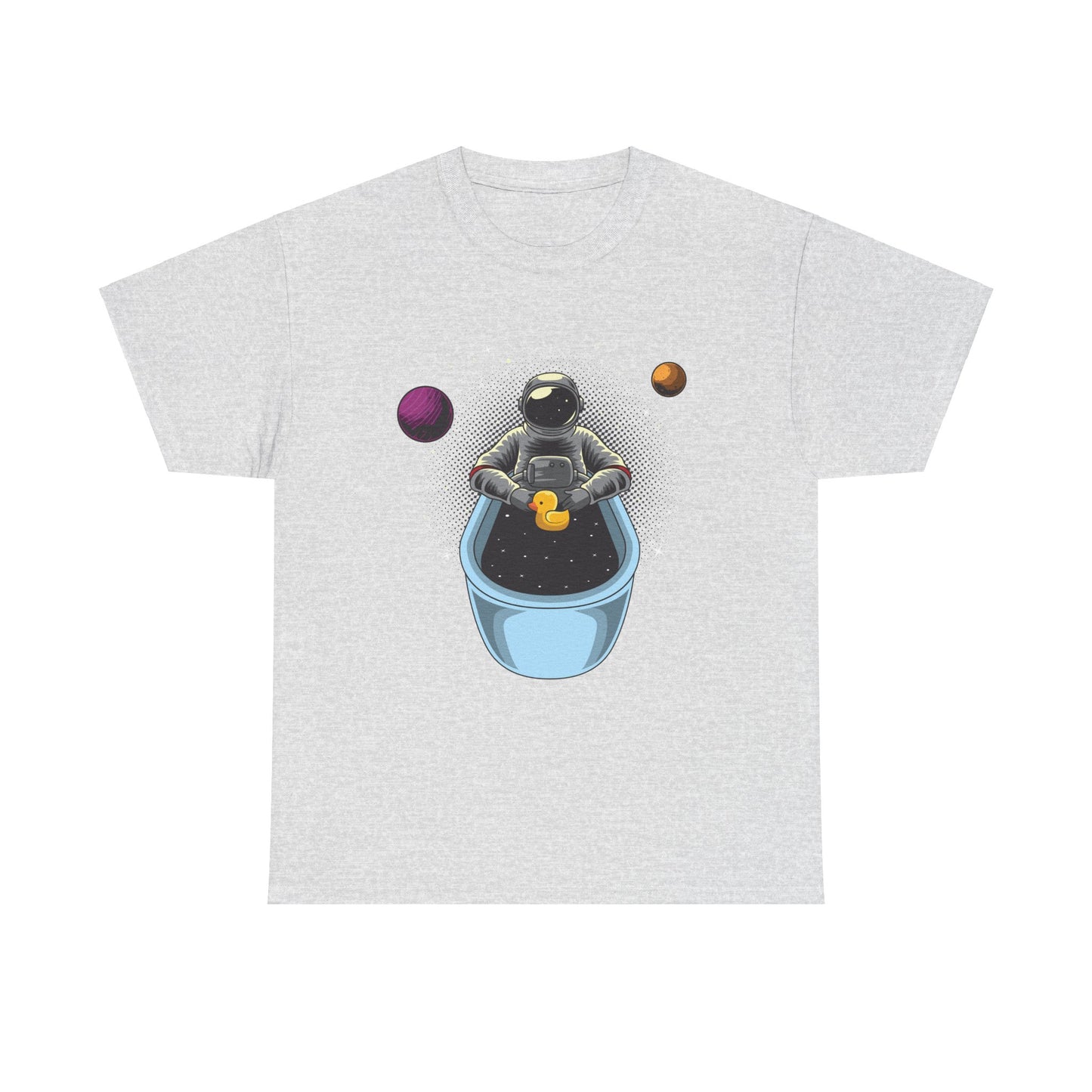 Bathin' Astronaut Unisex Heavy Cotton Tee