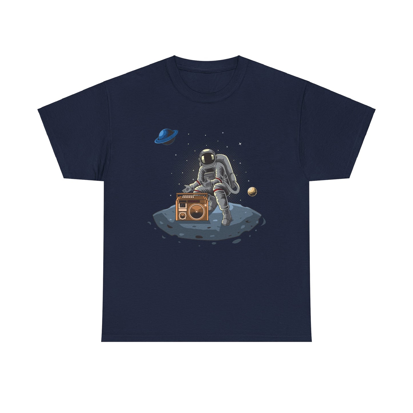 Music in Space Unisex Heavy Cotton Tee