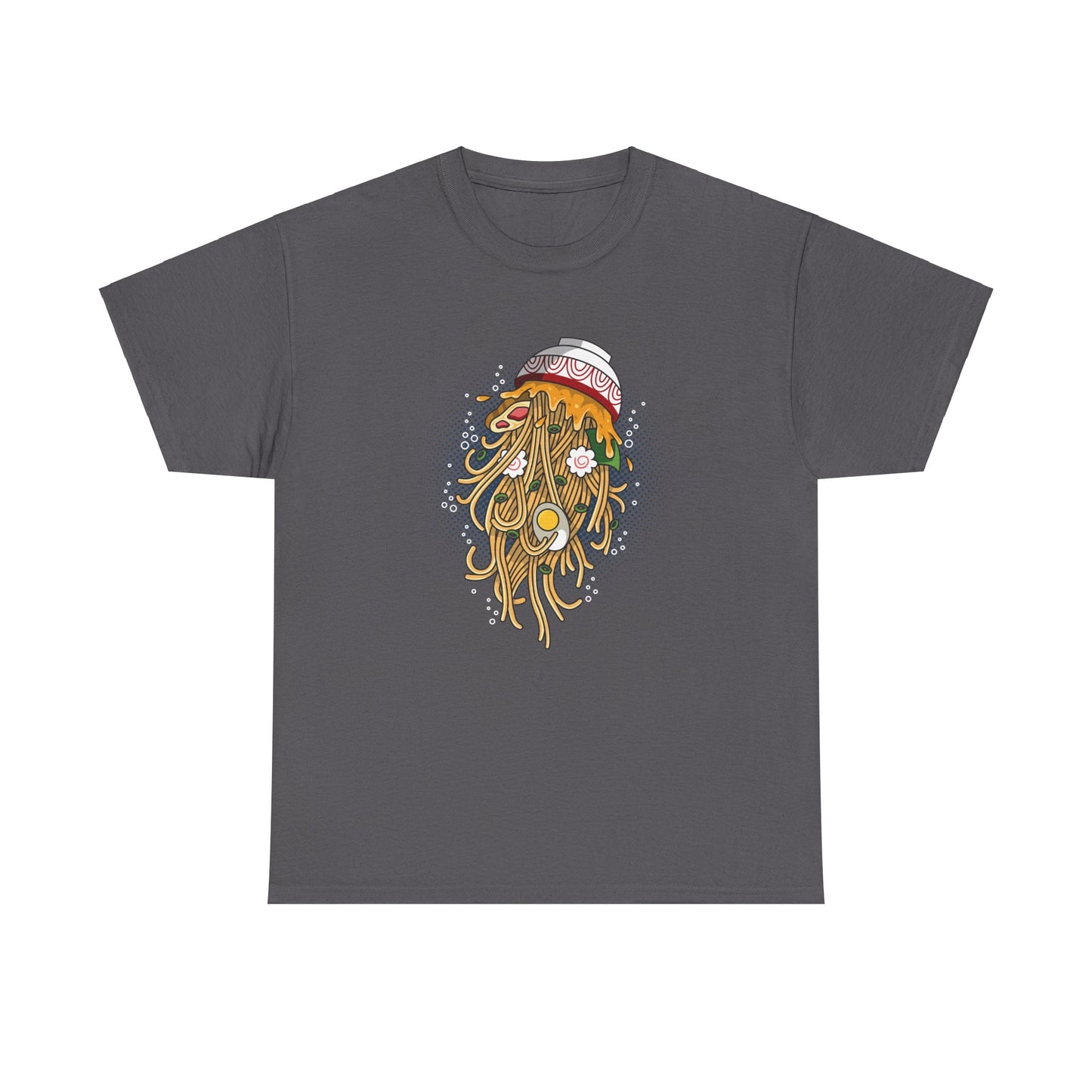 Falling Ramen Bowl Unisex Heavy Cotton Tee