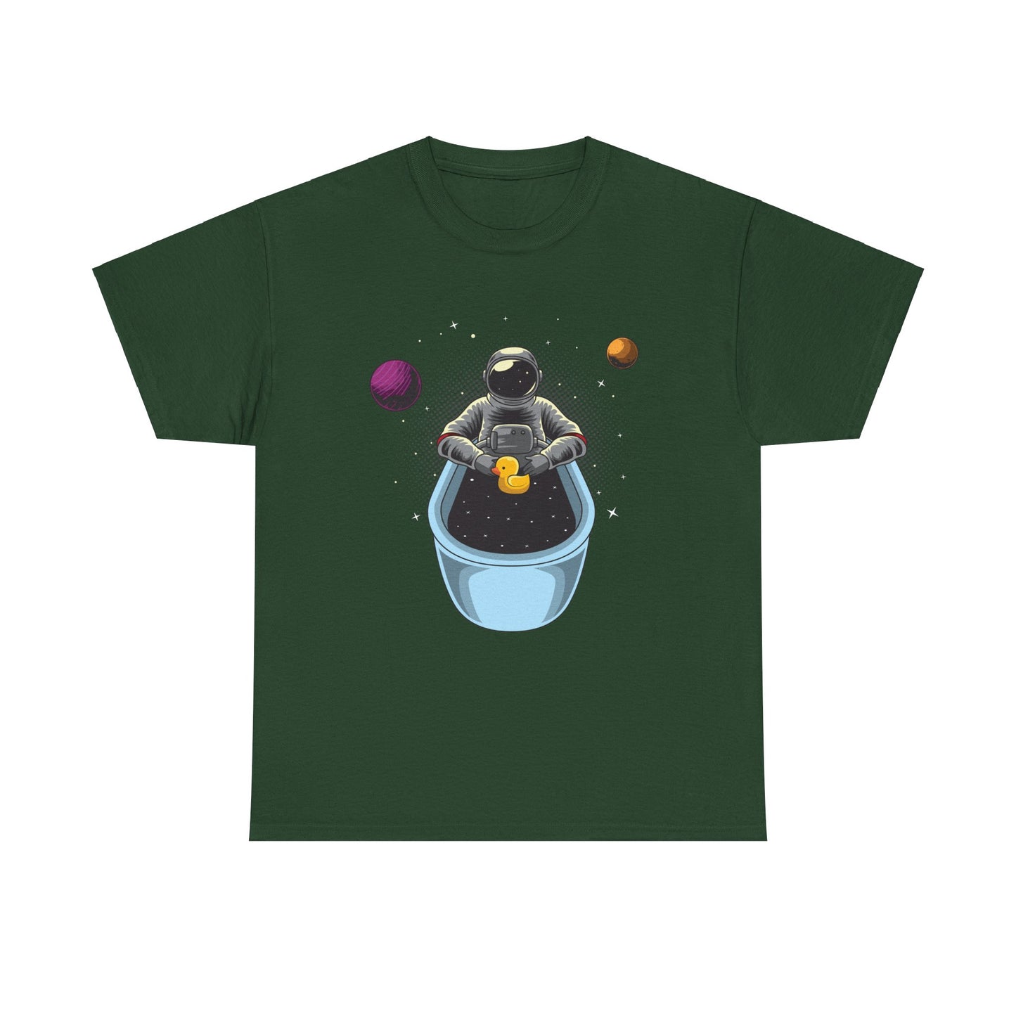 Bathin' Astronaut Unisex Heavy Cotton Tee