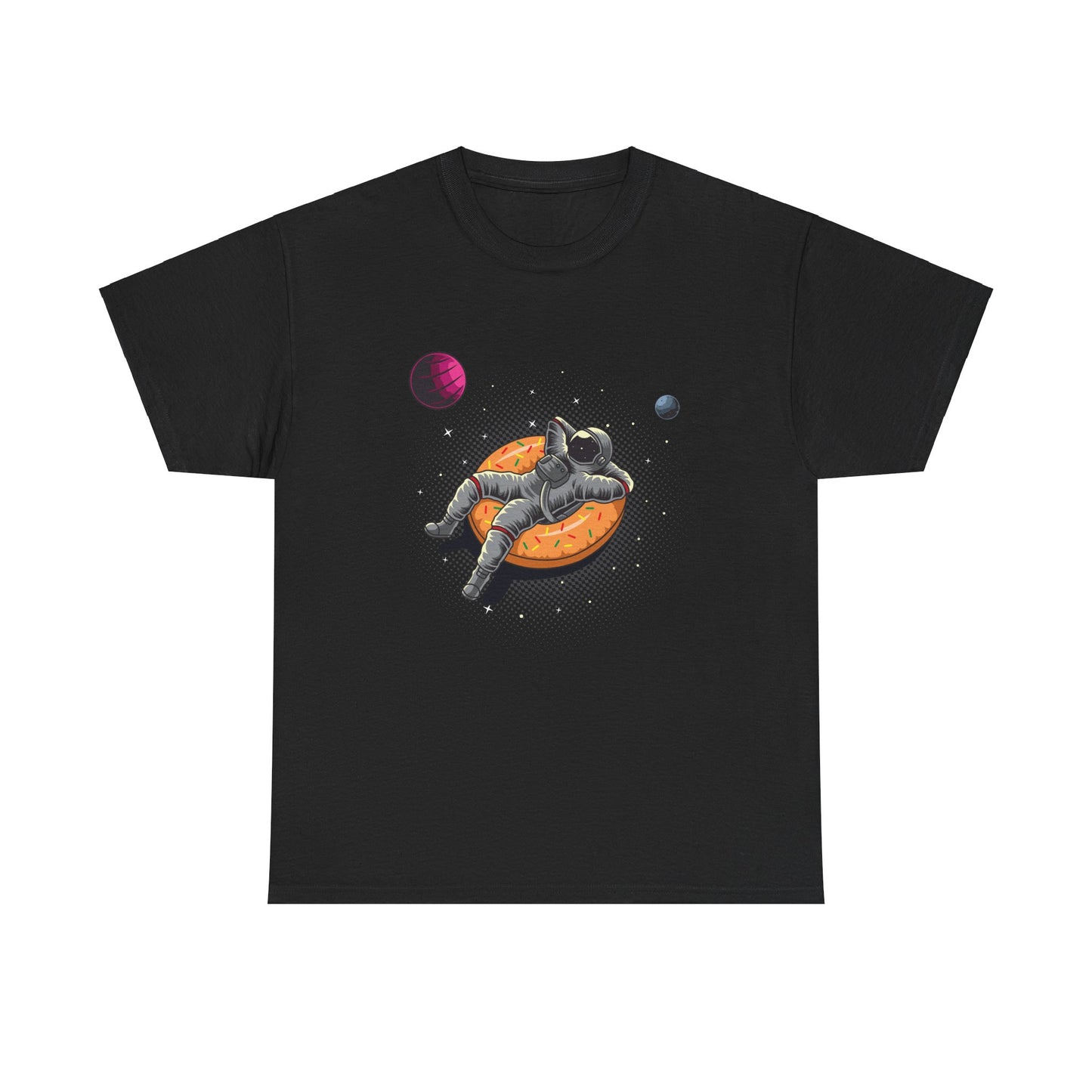 Floatin' Again in Space Unisex Heavy Cotton Tee