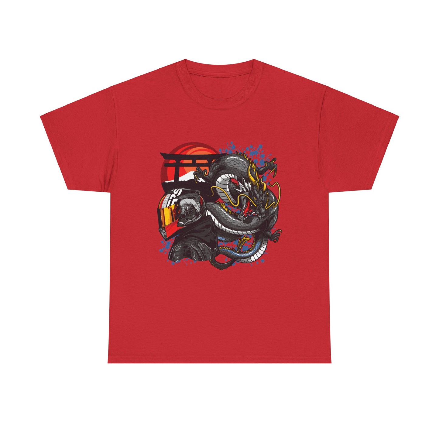 Dragon X Rider Unisex Heavy Cotton Tee