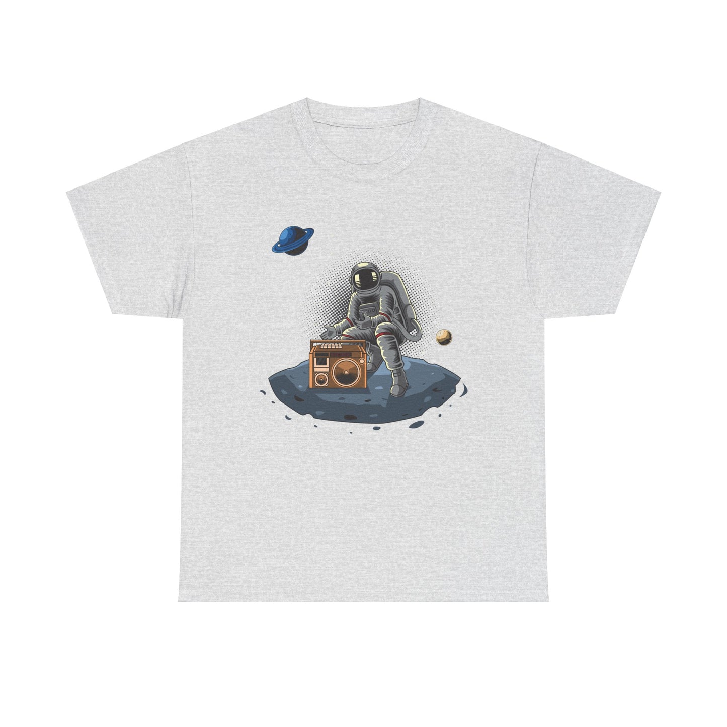 Music in Space Unisex Heavy Cotton Tee