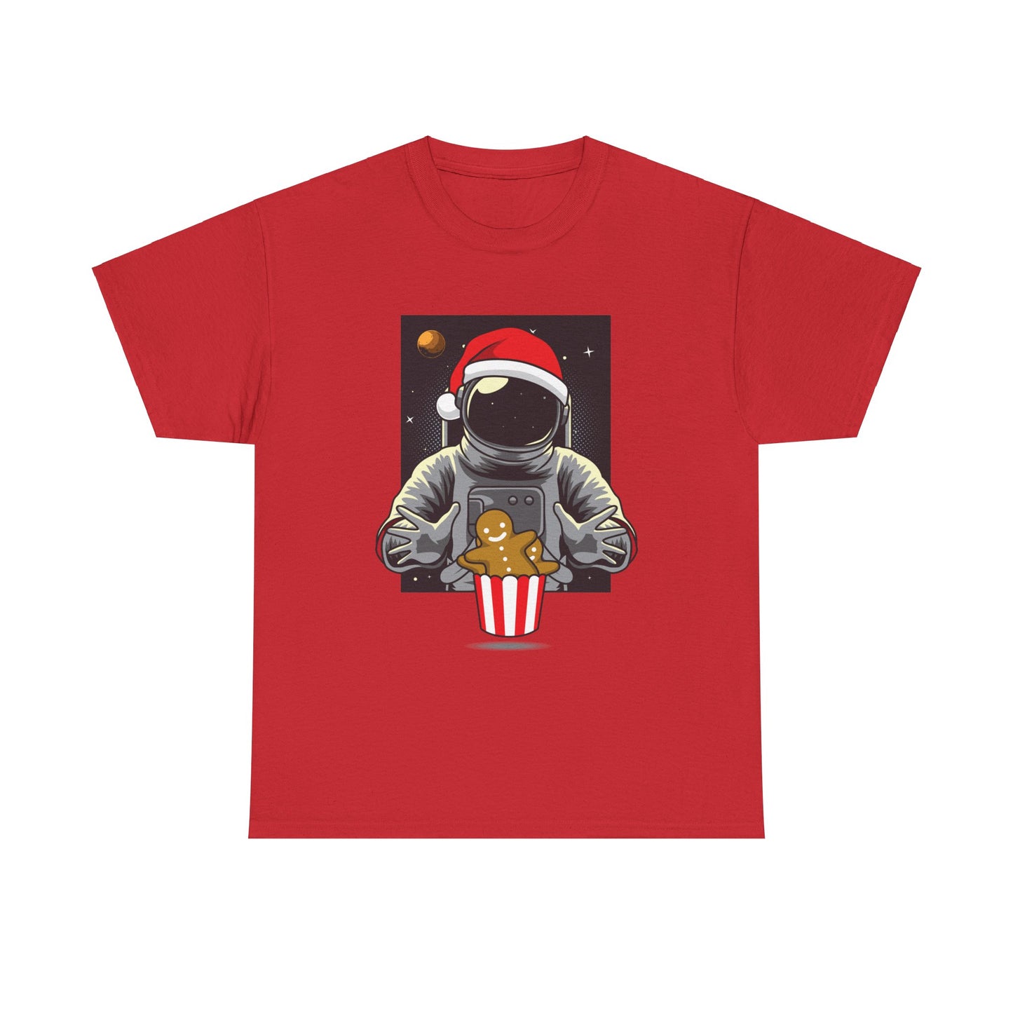 My Christmas Cookies in Space Unisex Heavy Cotton Tee