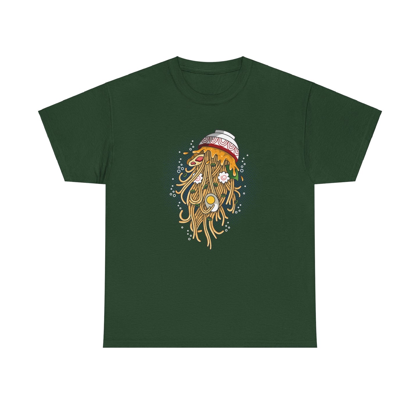 Falling Ramen Bowl Unisex Heavy Cotton Tee