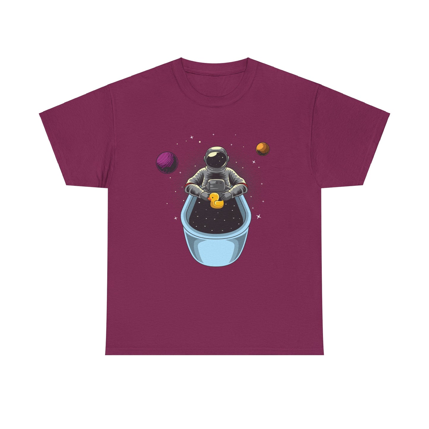 Bathin' Astronaut Unisex Heavy Cotton Tee