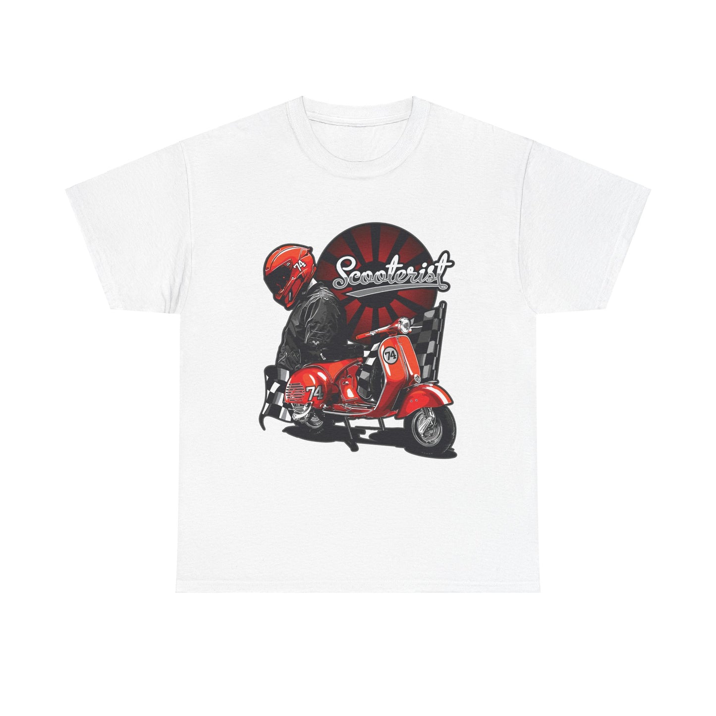 Scooterist Unisex Heavy Cotton Tee