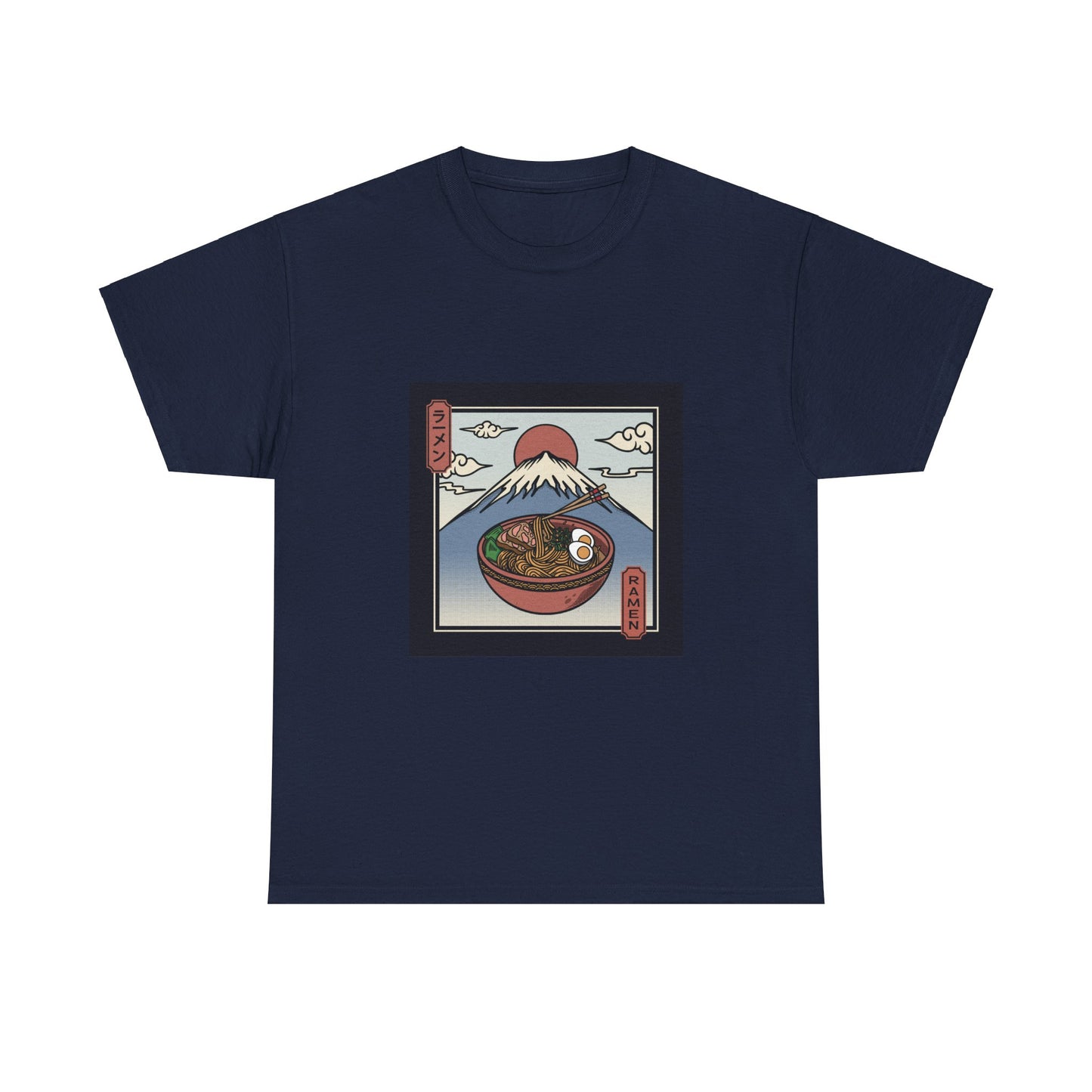 Fuji X My Ramen Bowl Unisex Heavy Cotton Tee