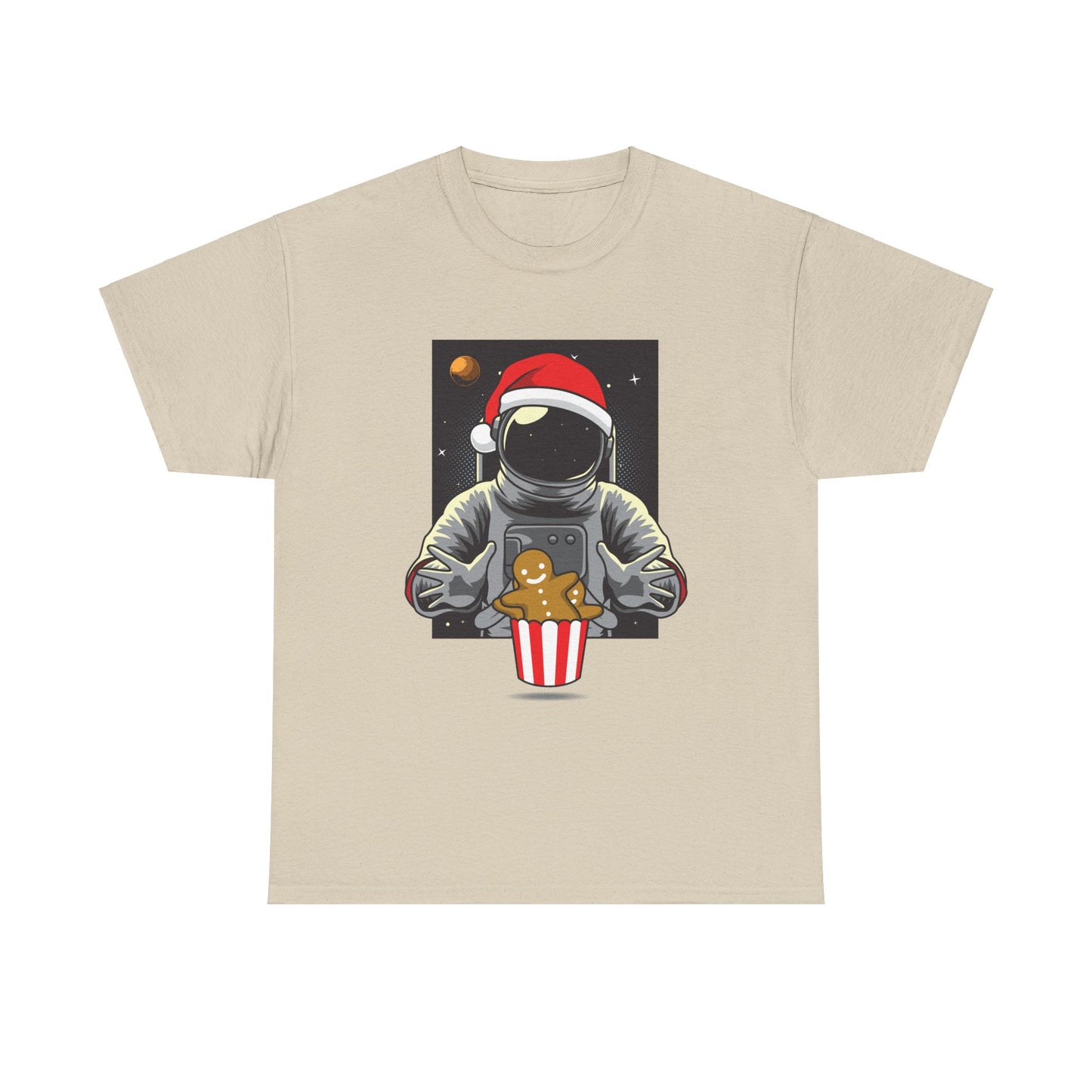 My Christmas Cookies in Space Unisex Heavy Cotton Tee