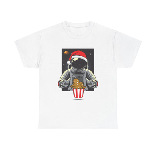 My Christmas Cookies in Space Unisex Heavy Cotton Tee